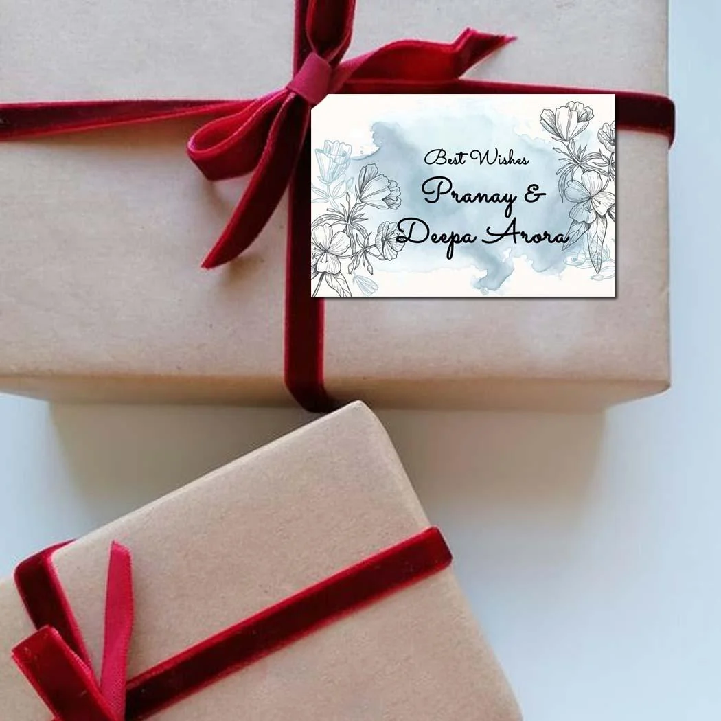 Gift tags / Gift Stickers - Serene Petals - Image 3