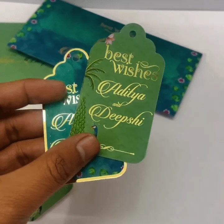 Luxe Gold Foil Money Envelopes - Emerald Royale - Image 5