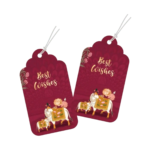 Luxe Gold Foil Money Envelopes - Pichwai Design - Image 8