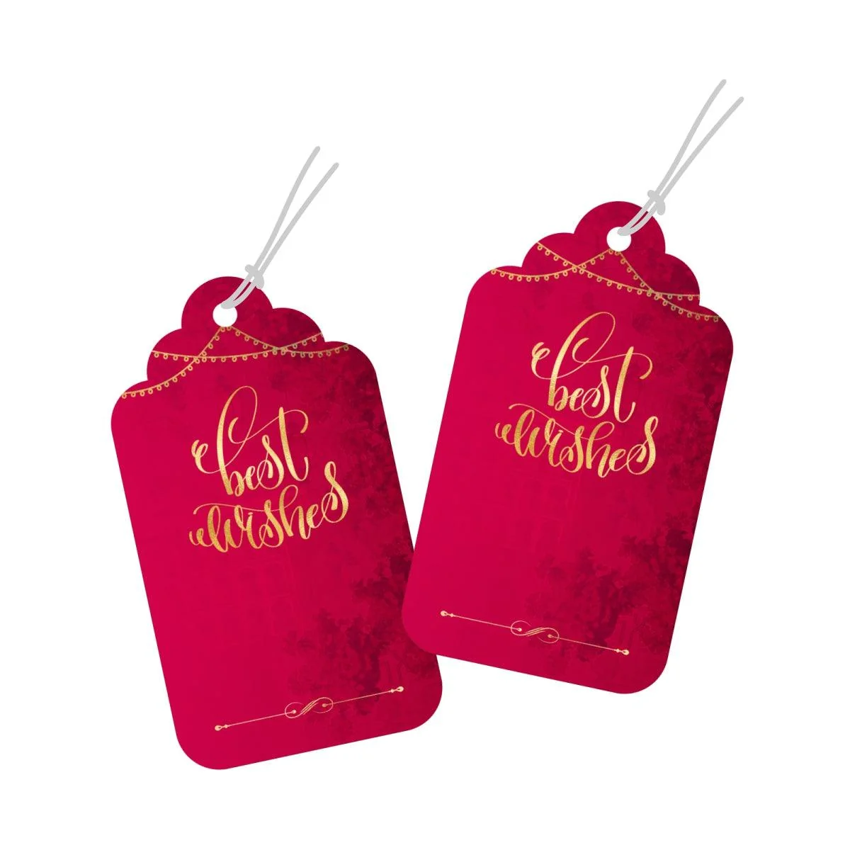 Luxe Gold Foil Money Envelopes - Royal Crimson - Image 4