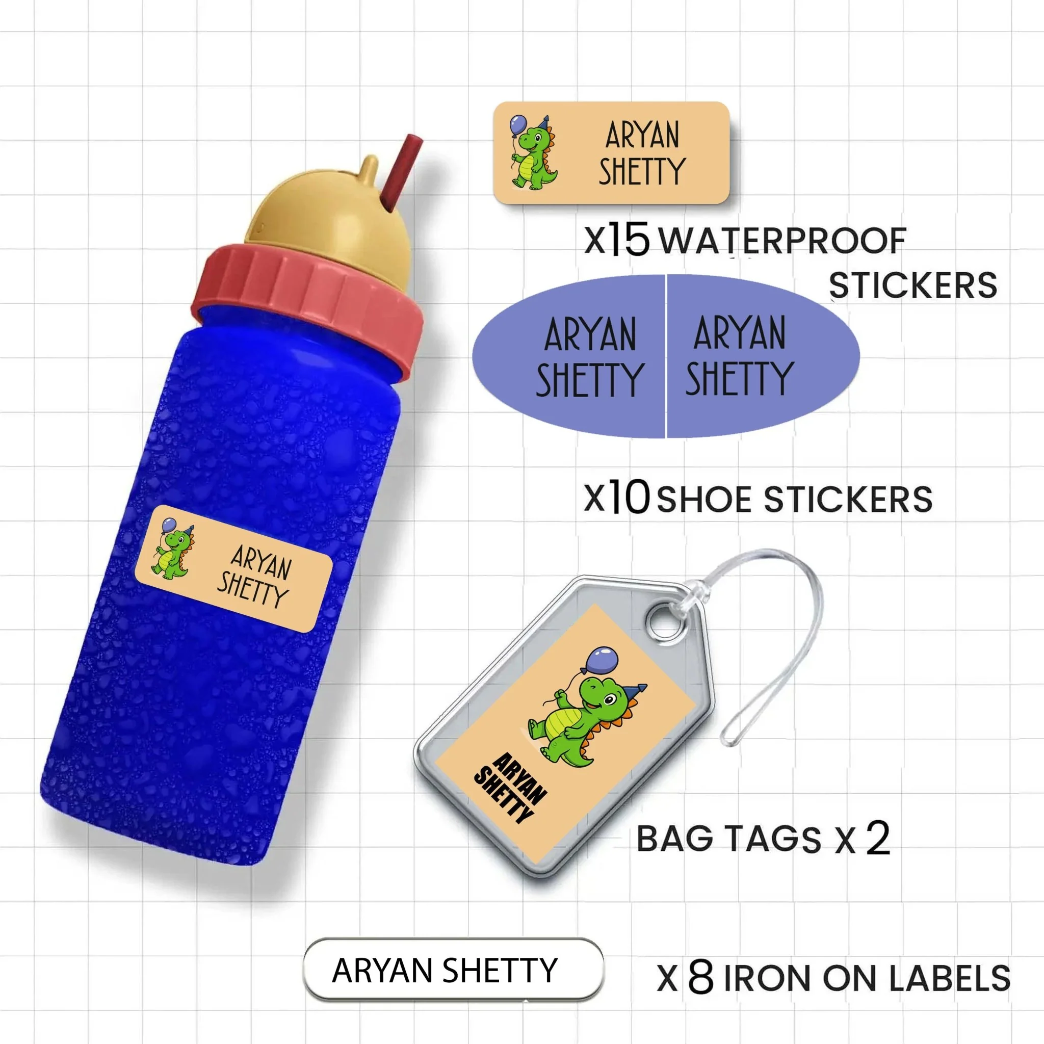 Mini Combo Label Pack - Set of 18 - Image 101