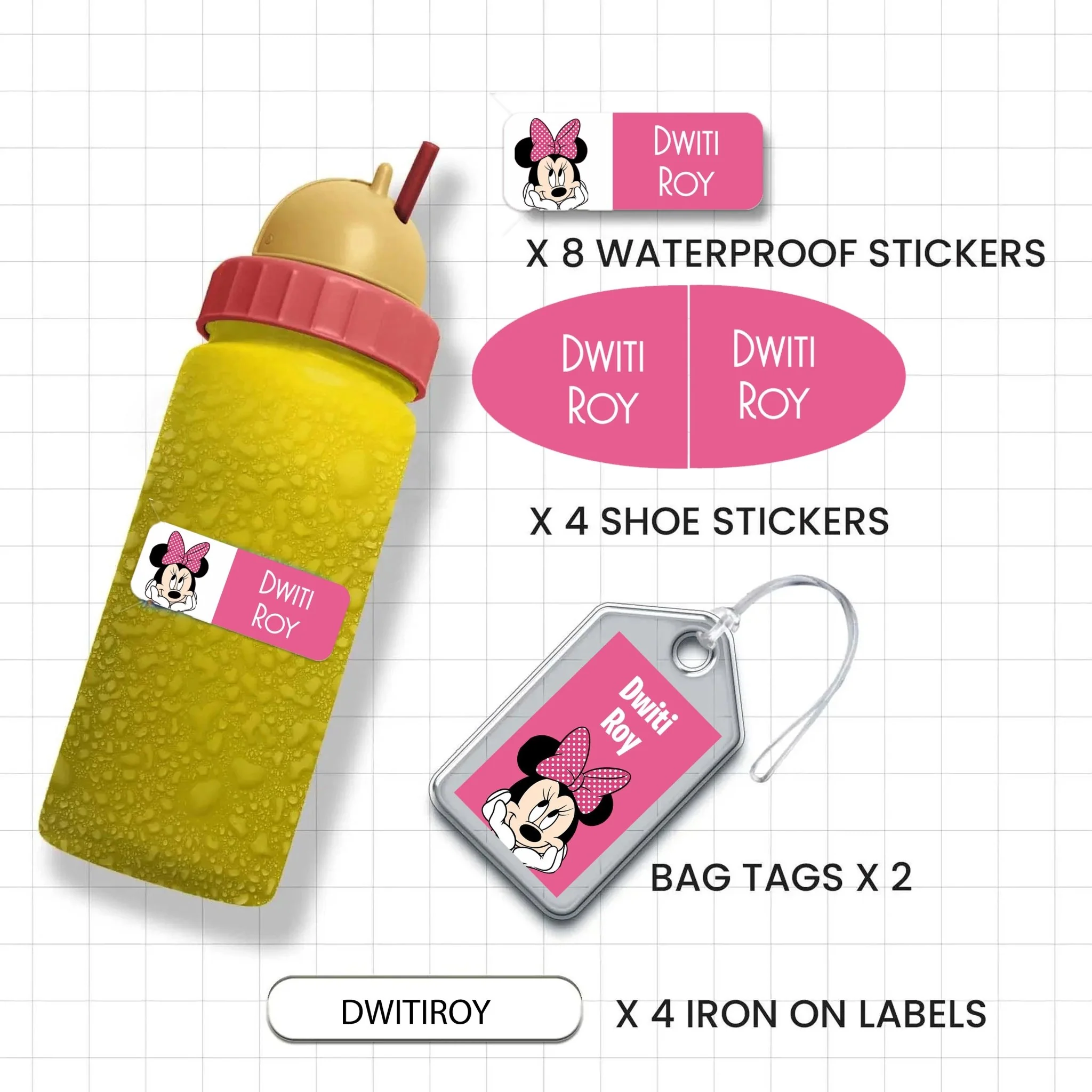 Mini Combo Label Pack - Set of 18 - Image 102
