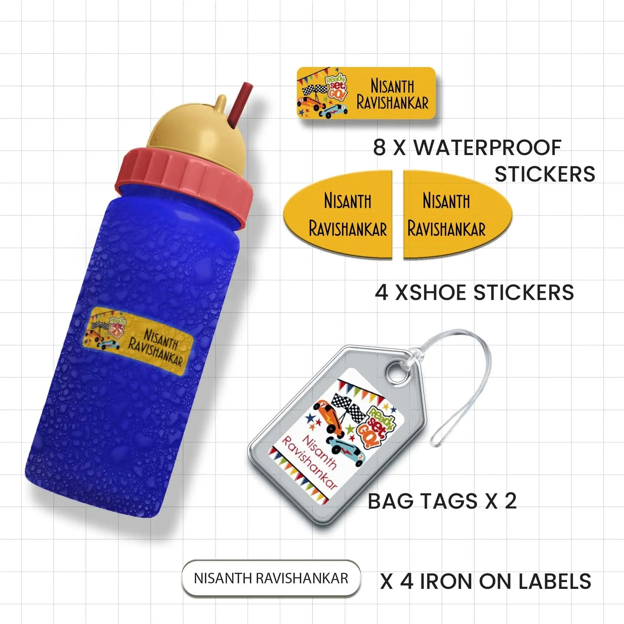 Mini Combo Label Pack - Set of 18 - Image 12
