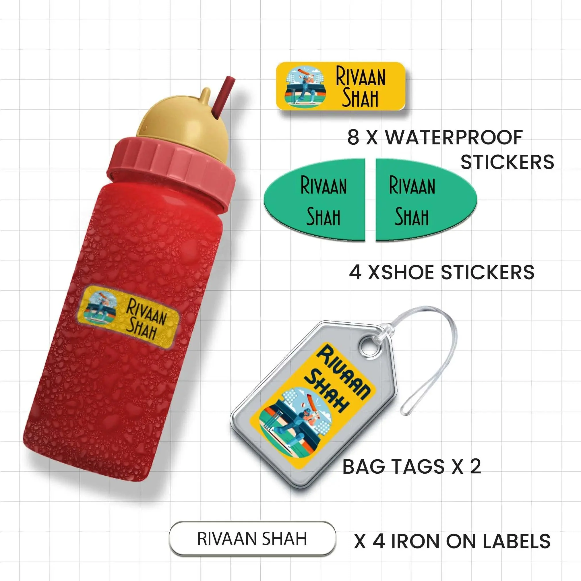Mini Combo Label Pack - Set of 18 - Image 14