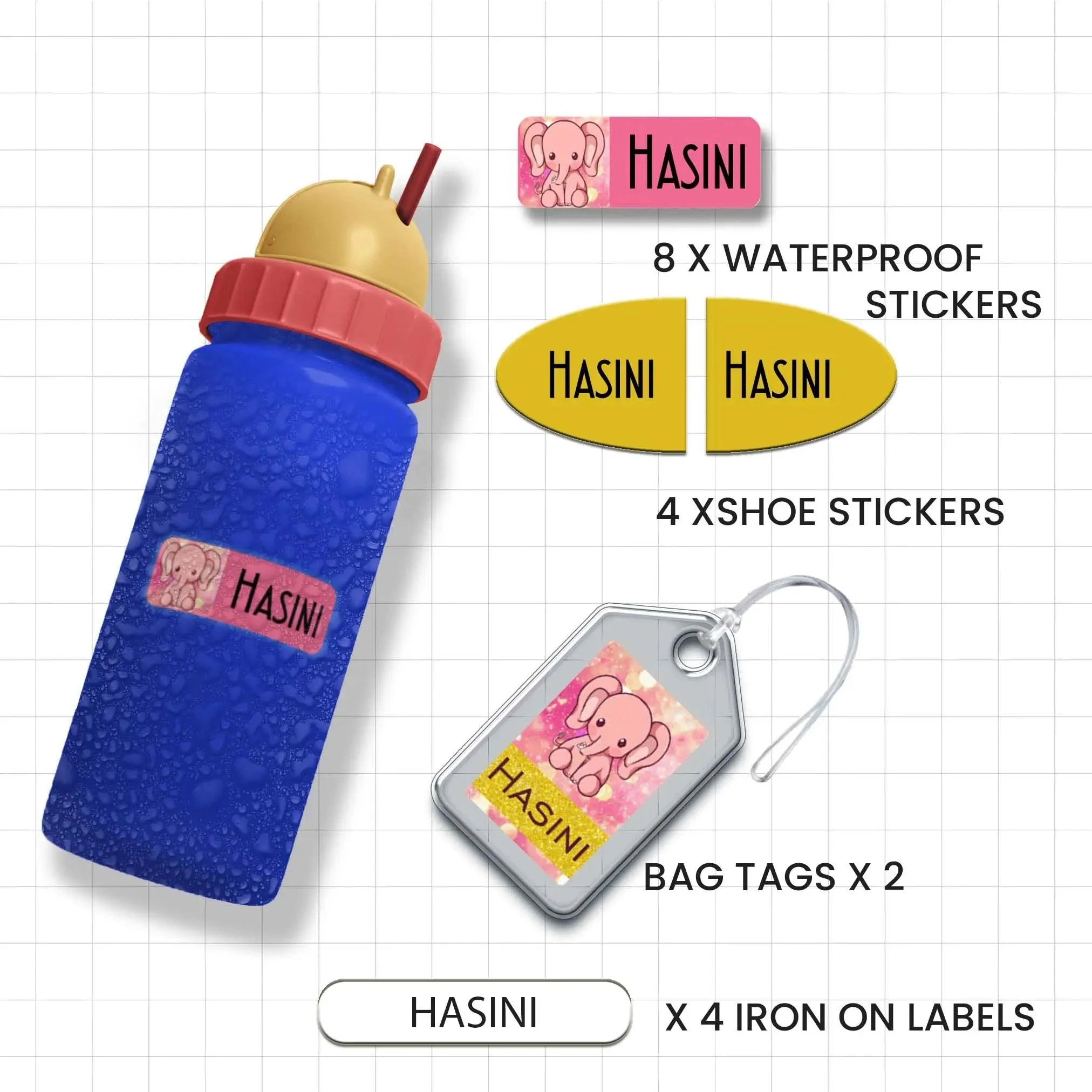 Mini Combo Label Pack - Set of 18 - Image 17