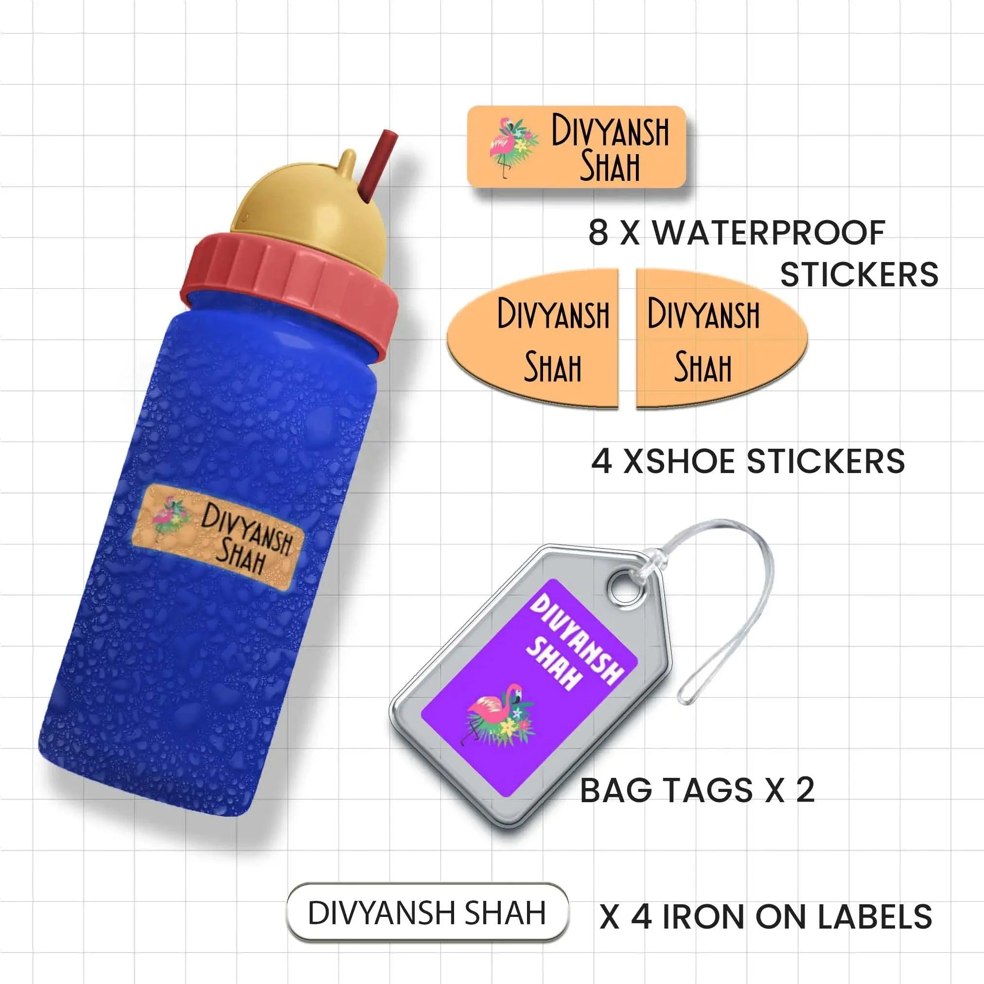 Mini Combo Label Pack - Set of 18 - Image 19
