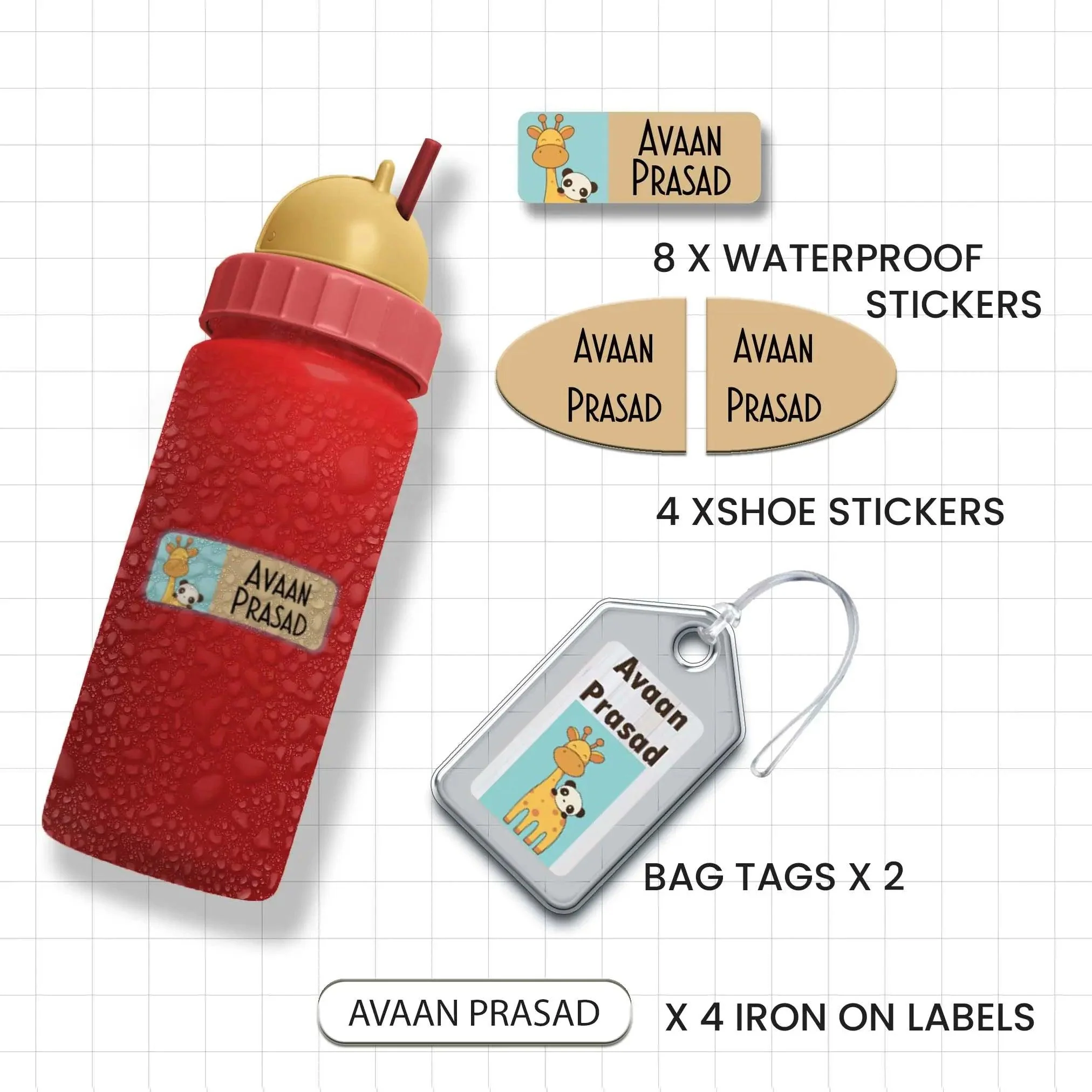 Mini Combo Label Pack - Set of 18 - Image 22