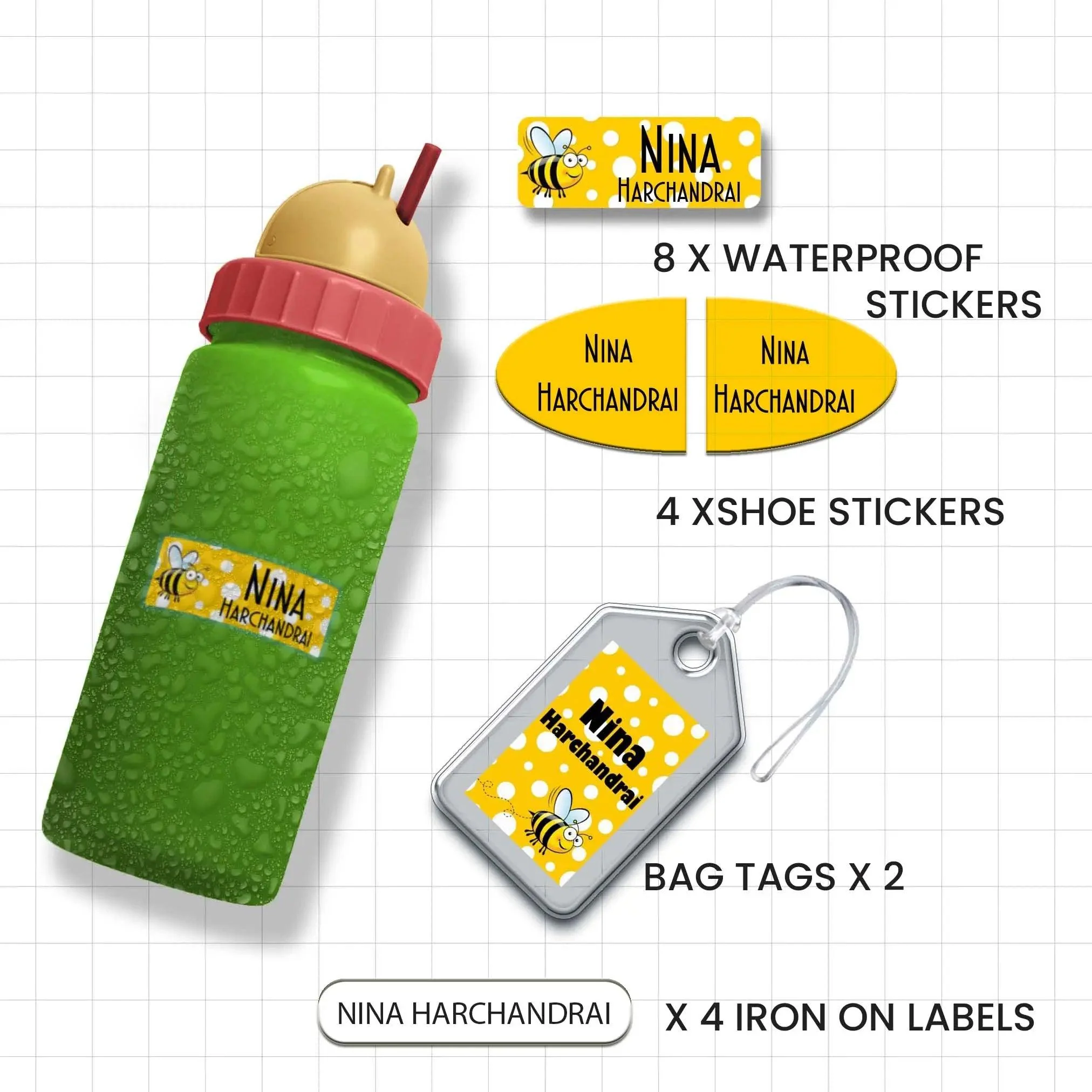 Mini Combo Label Pack - Set of 18 - Image 24