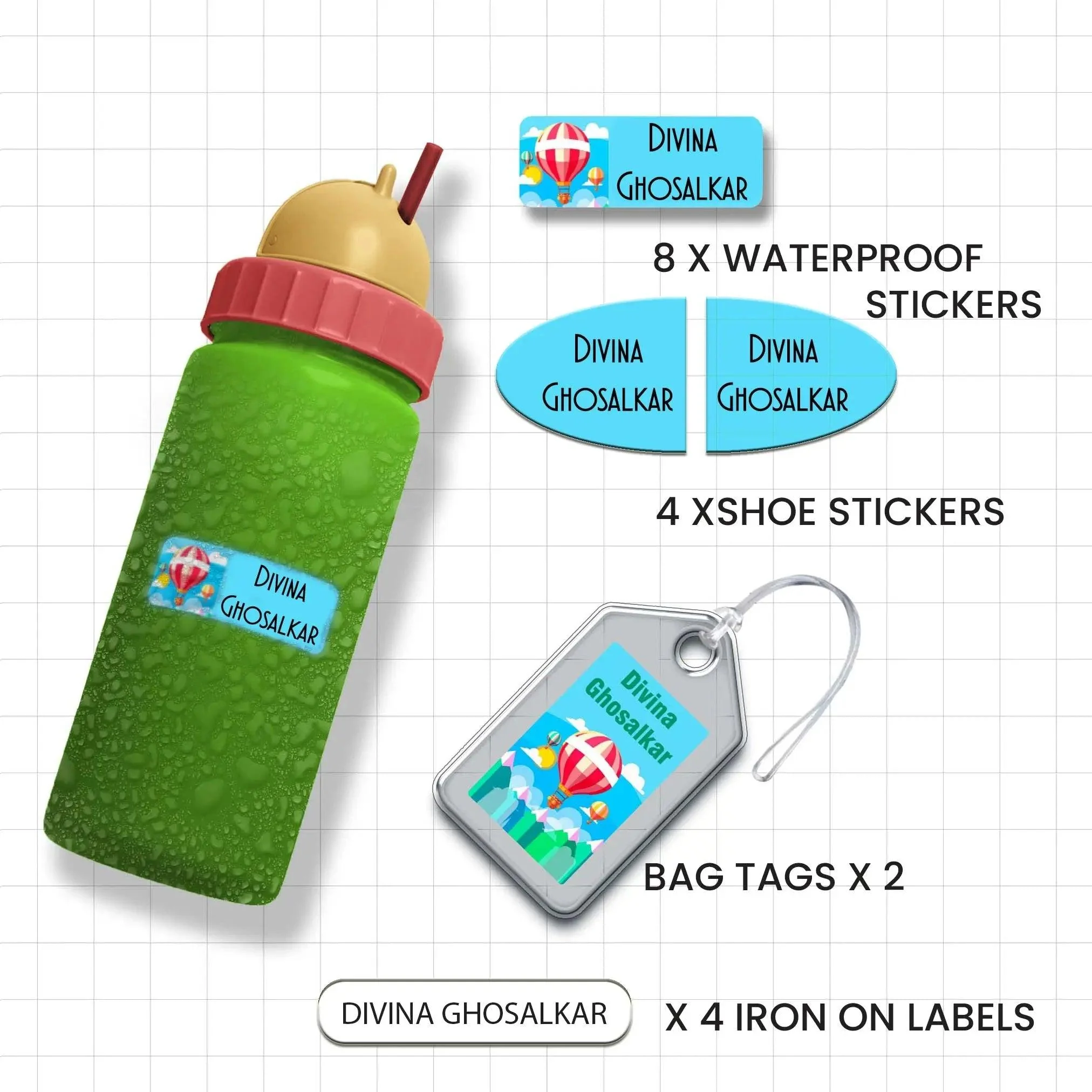 Mini Combo Label Pack - Set of 18 - Image 25