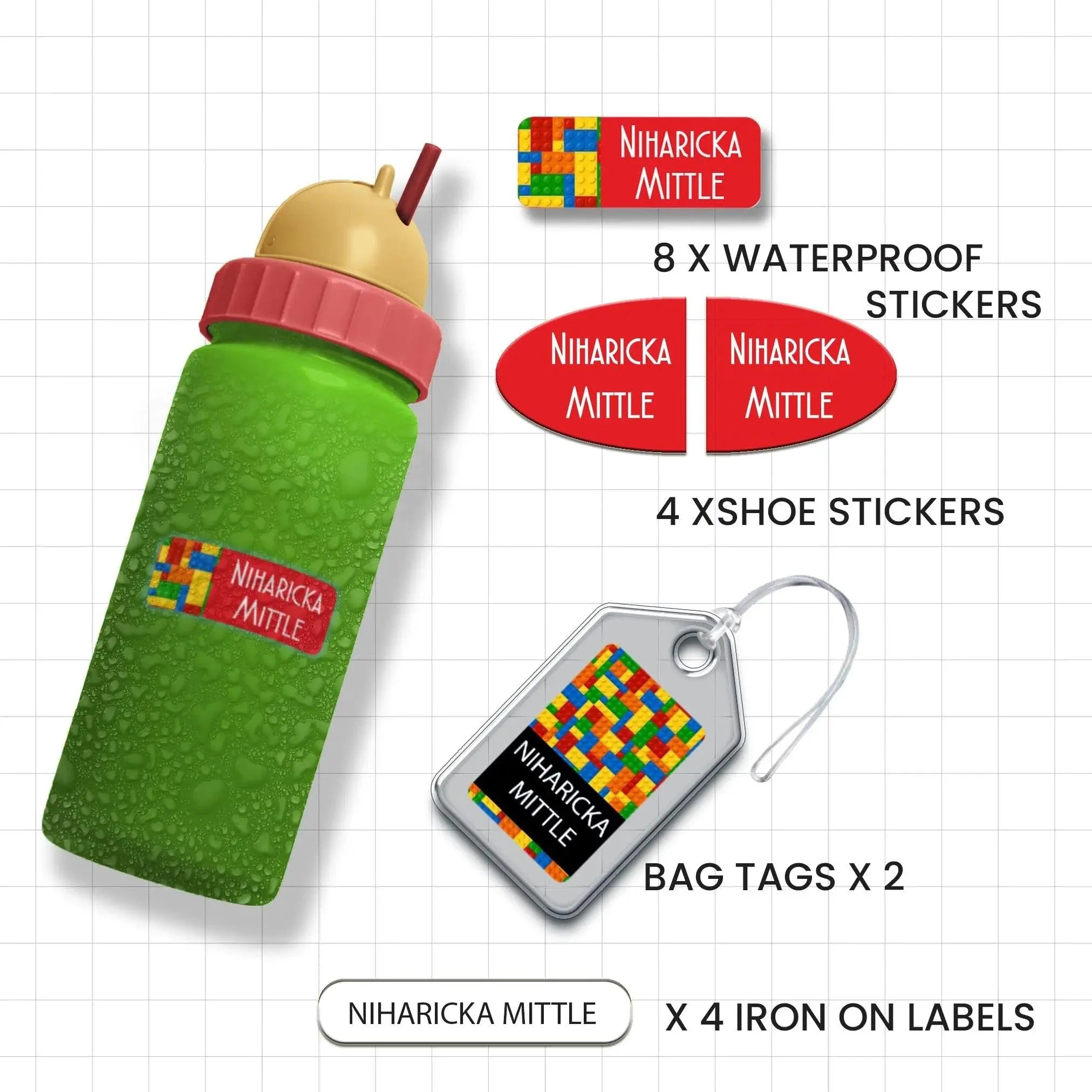 Mini Combo Label Pack - Set of 18 - Image 28