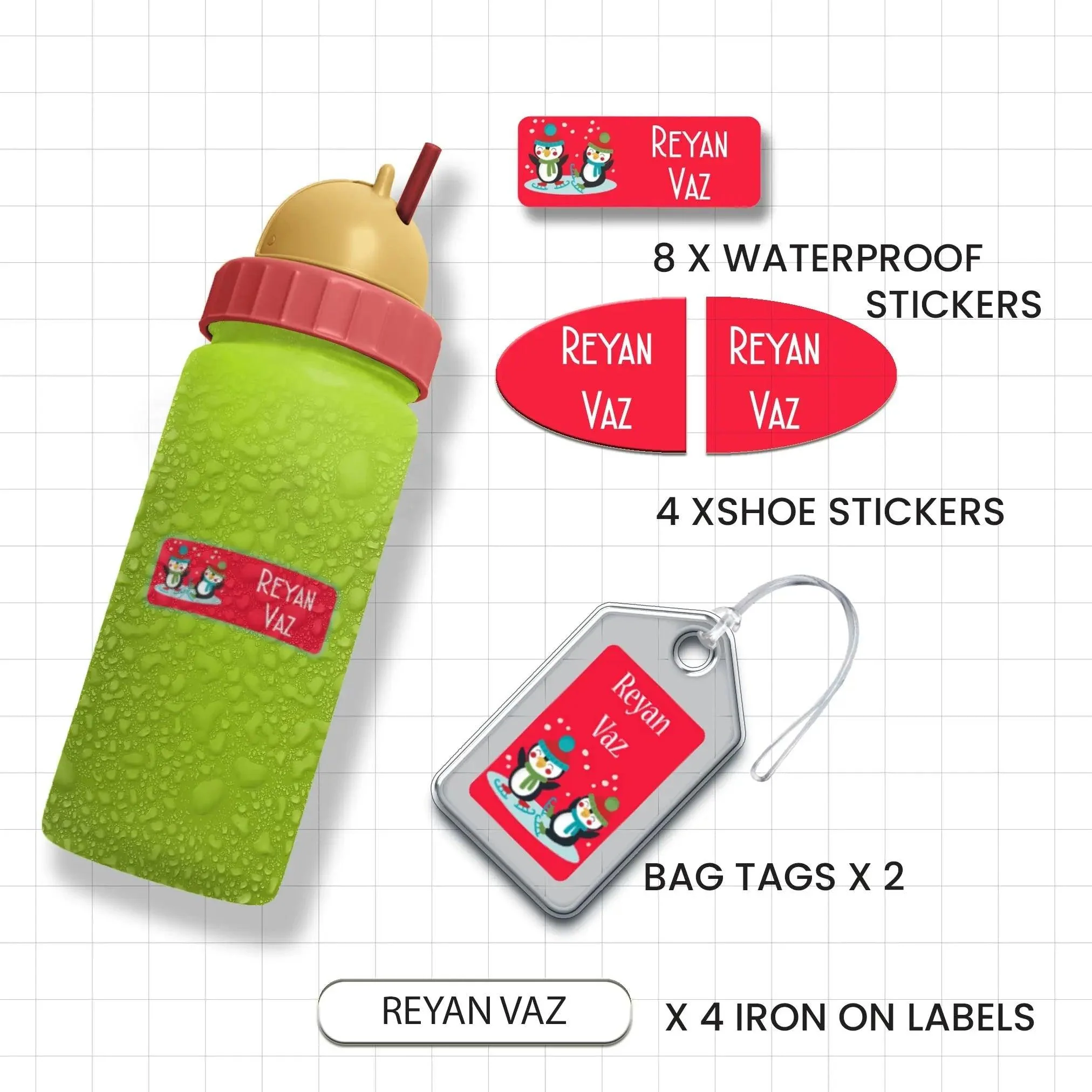 Mini Combo Label Pack - Set of 18 - Image 36
