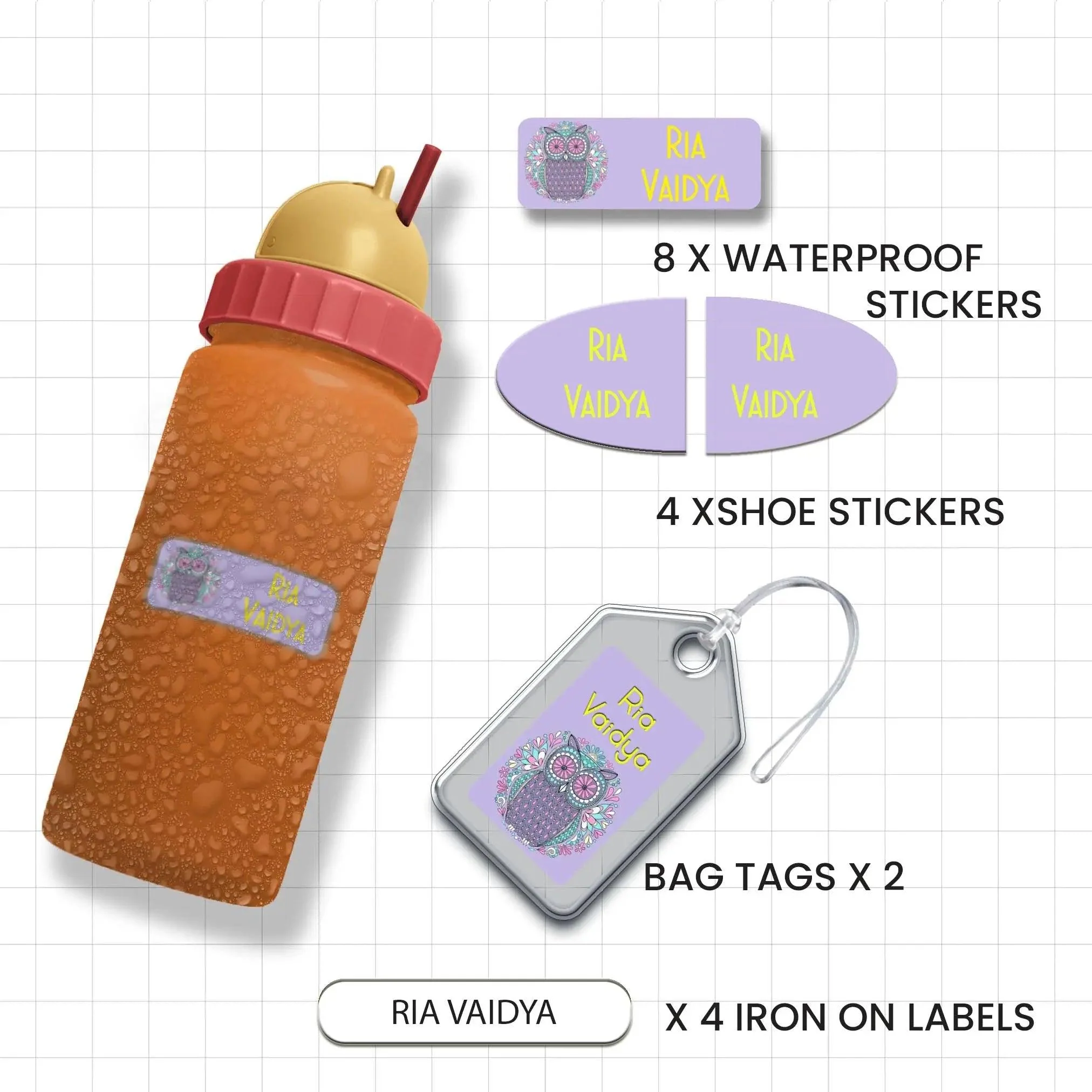 Mini Combo Label Pack - Set of 18 - Image 42