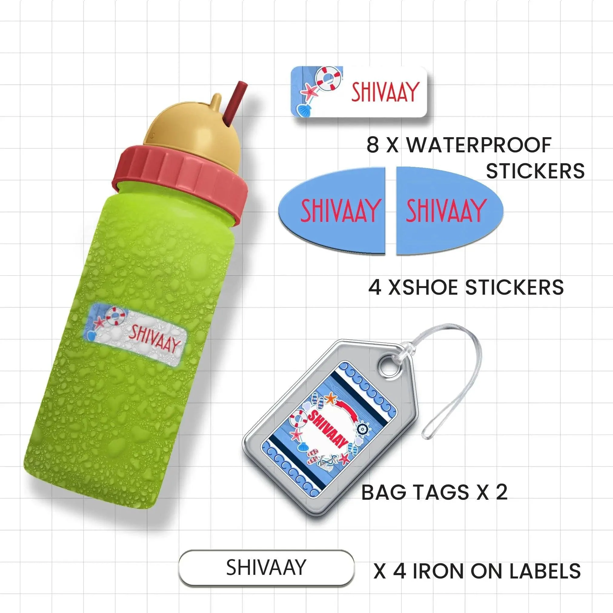 Mini Combo Label Pack - Set of 18 - Image 43