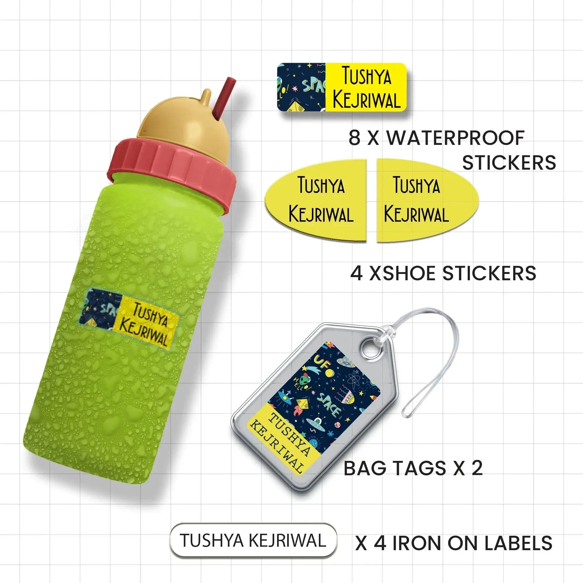Mini Combo Label Pack - Set of 18 - Image 45
