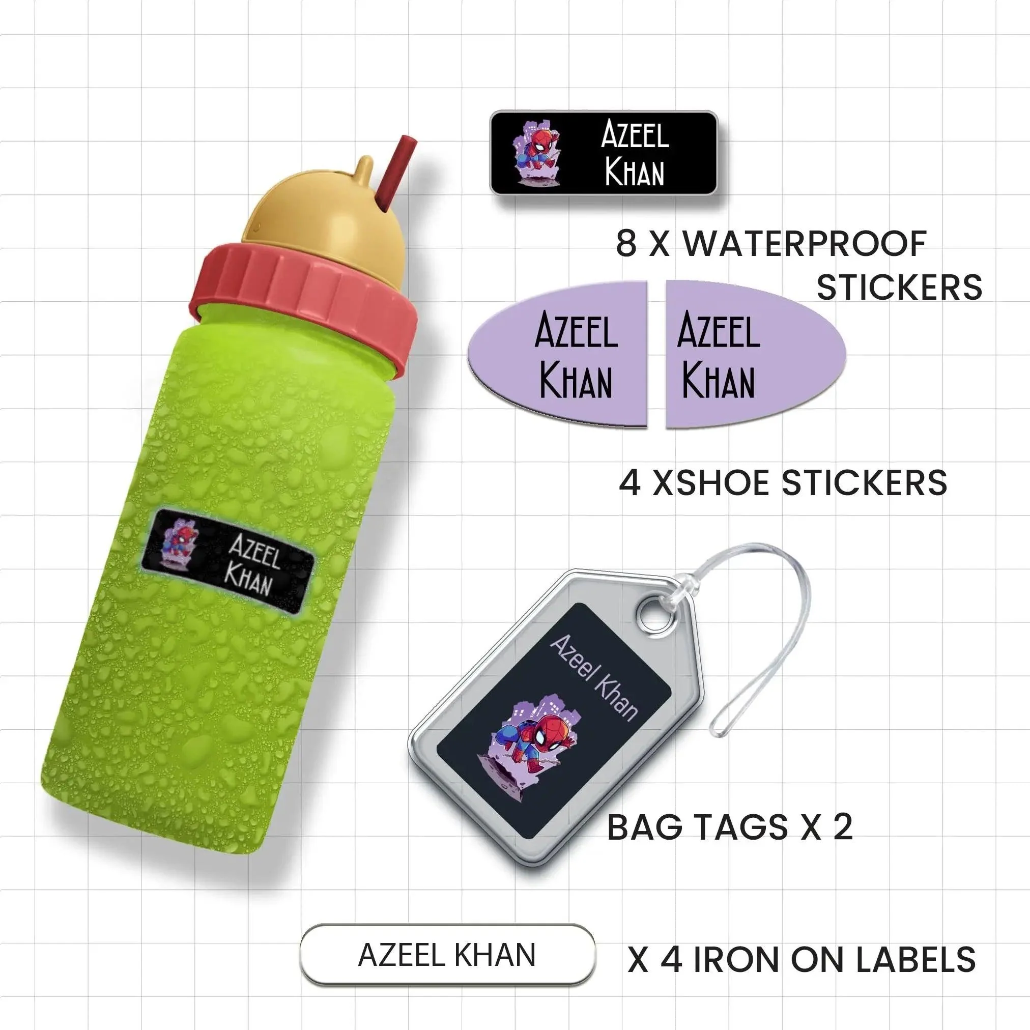 Mini Combo Label Pack - Set of 18 - Image 46