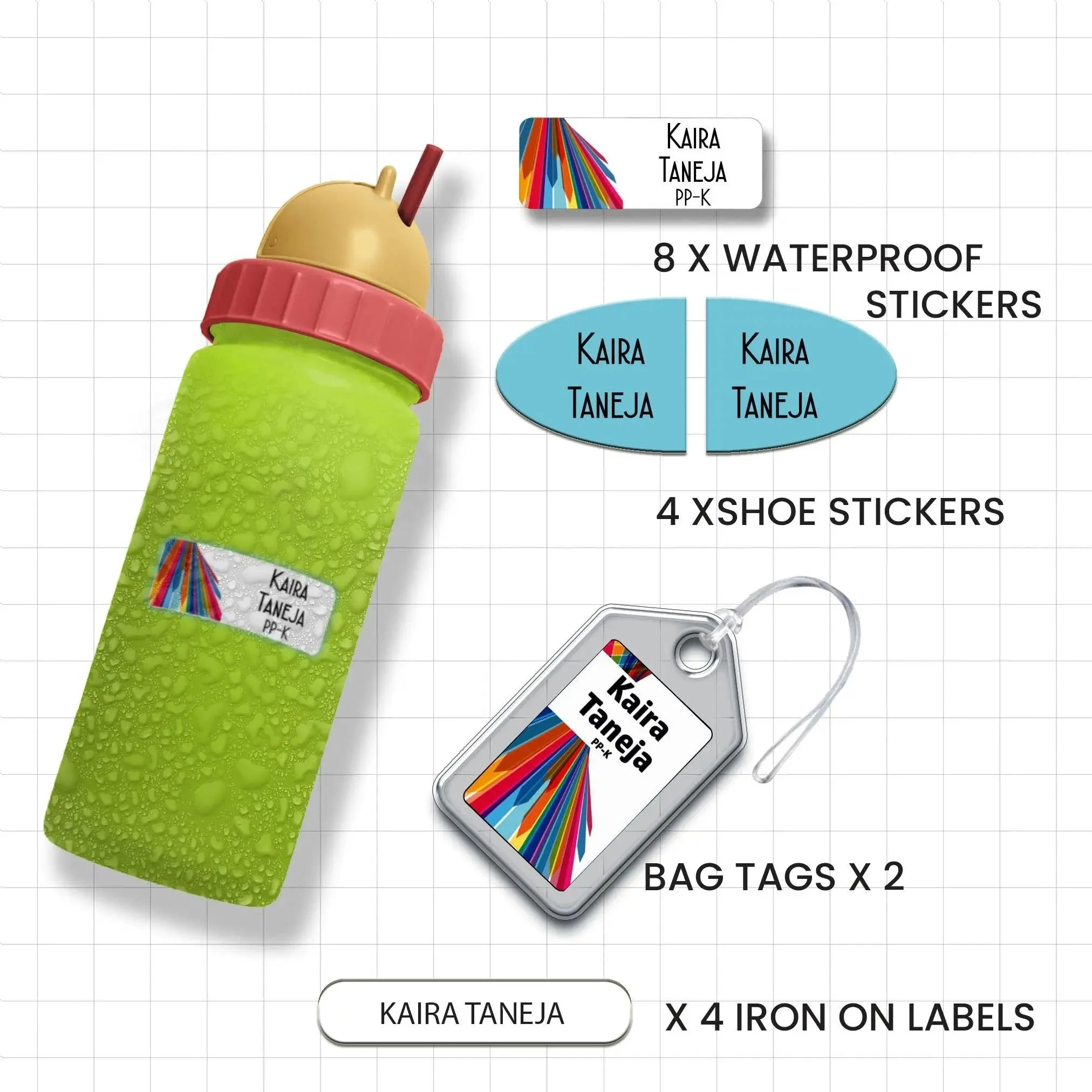 Mini Combo Label Pack - Set of 18 - Image 47