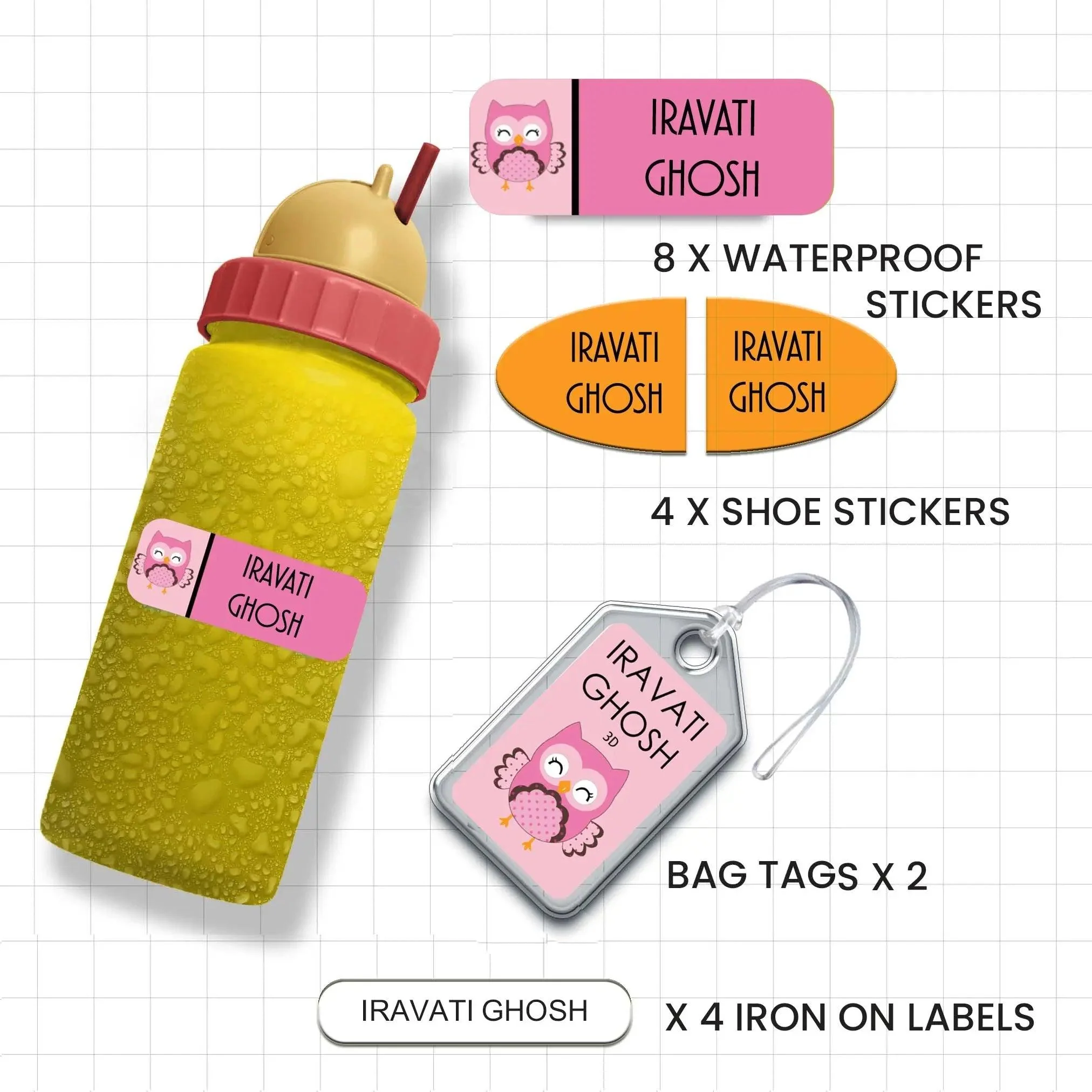 Mini Combo Label Pack - Set of 18 - Image 54
