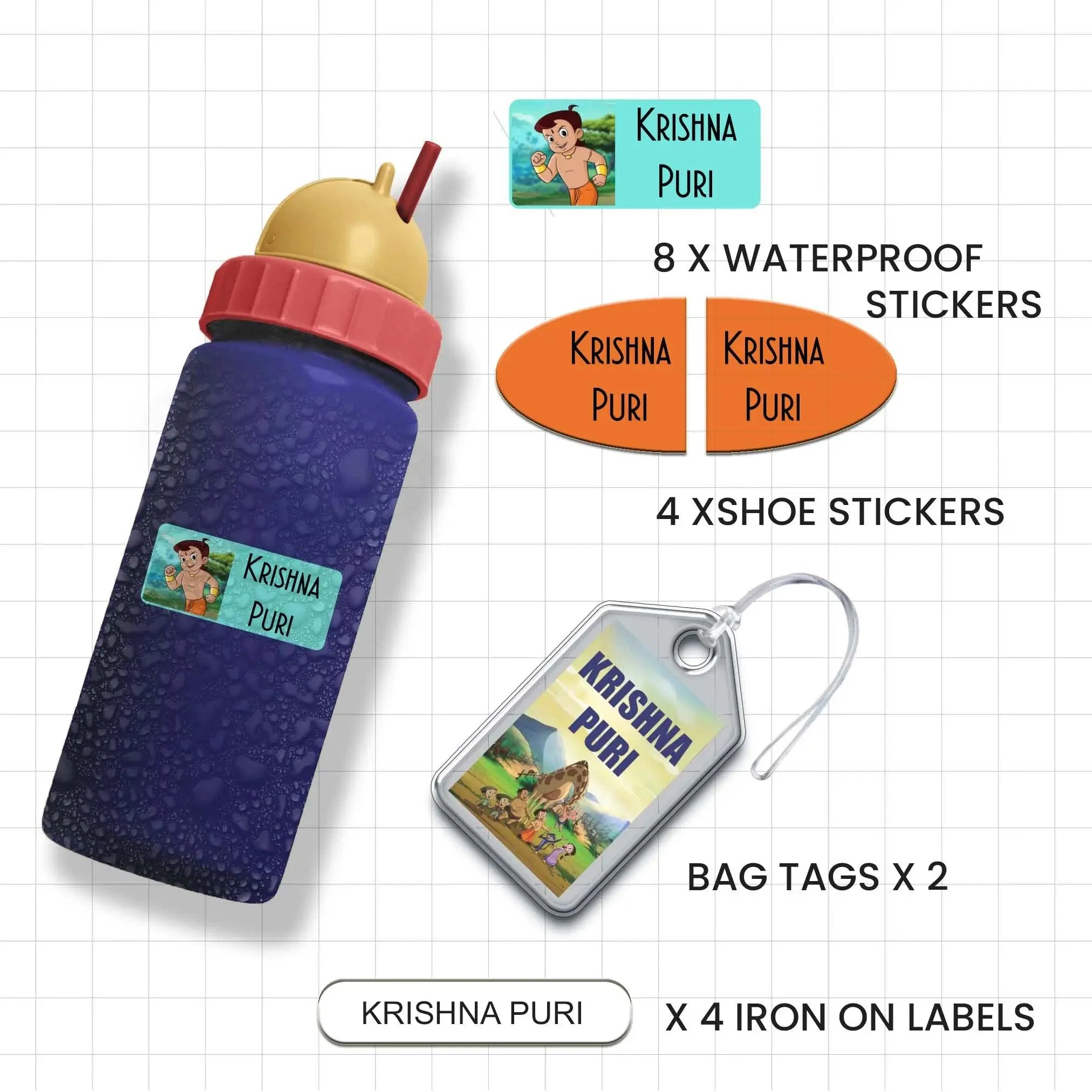 Mini Combo Label Pack - Set of 18 - Image 55