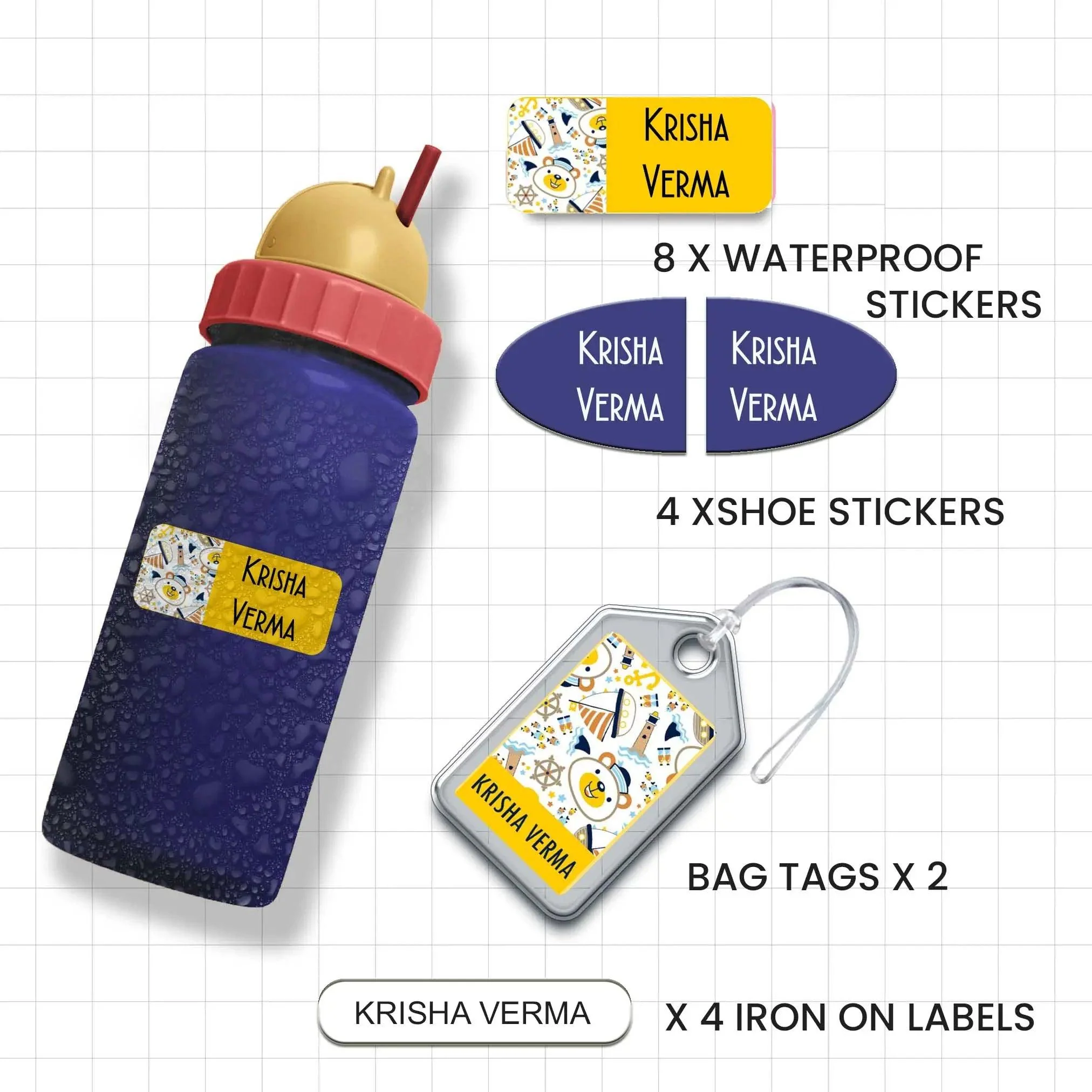 Mini Combo Label Pack - Set of 18 - Image 56