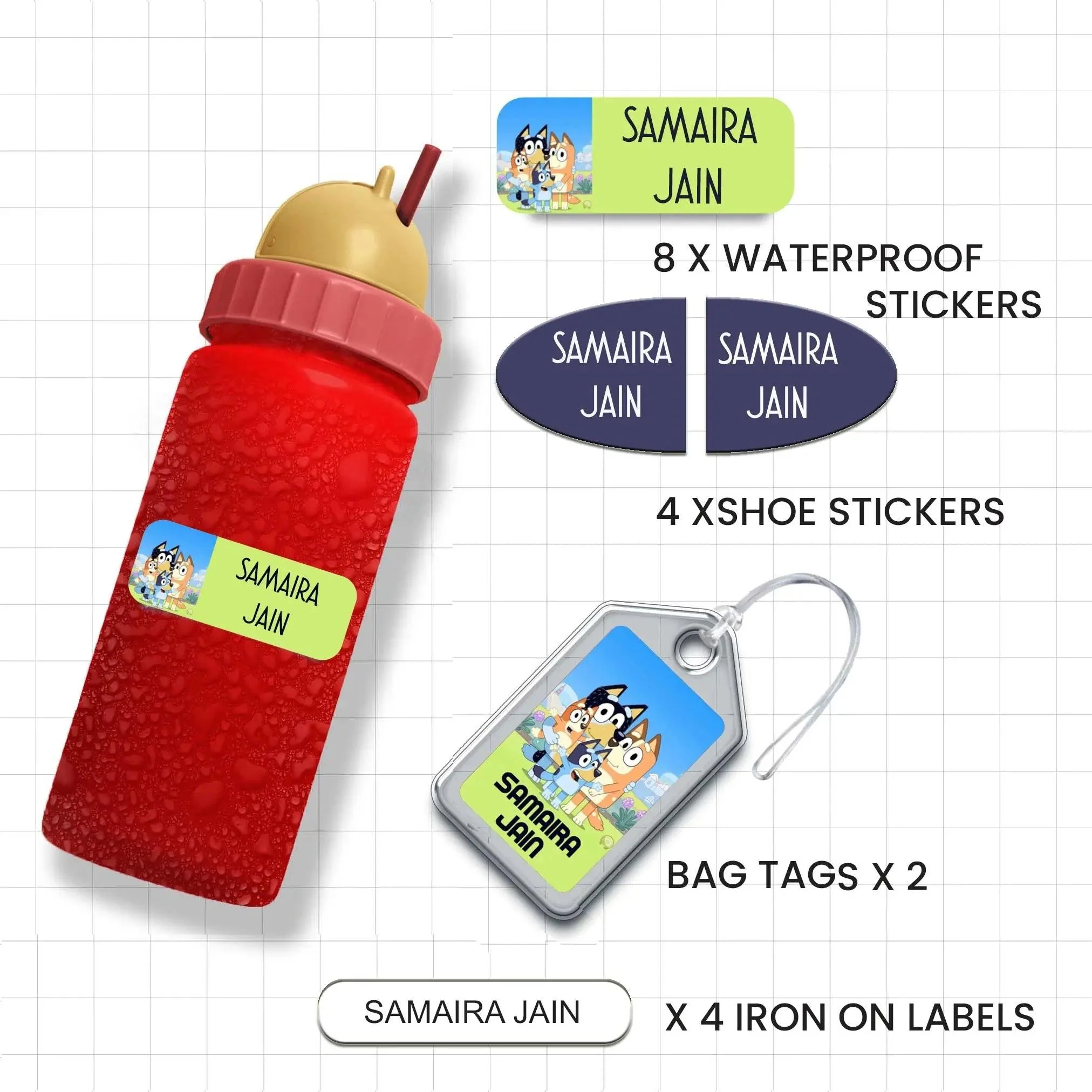 Mini Combo Label Pack - Set of 18 - Image 58