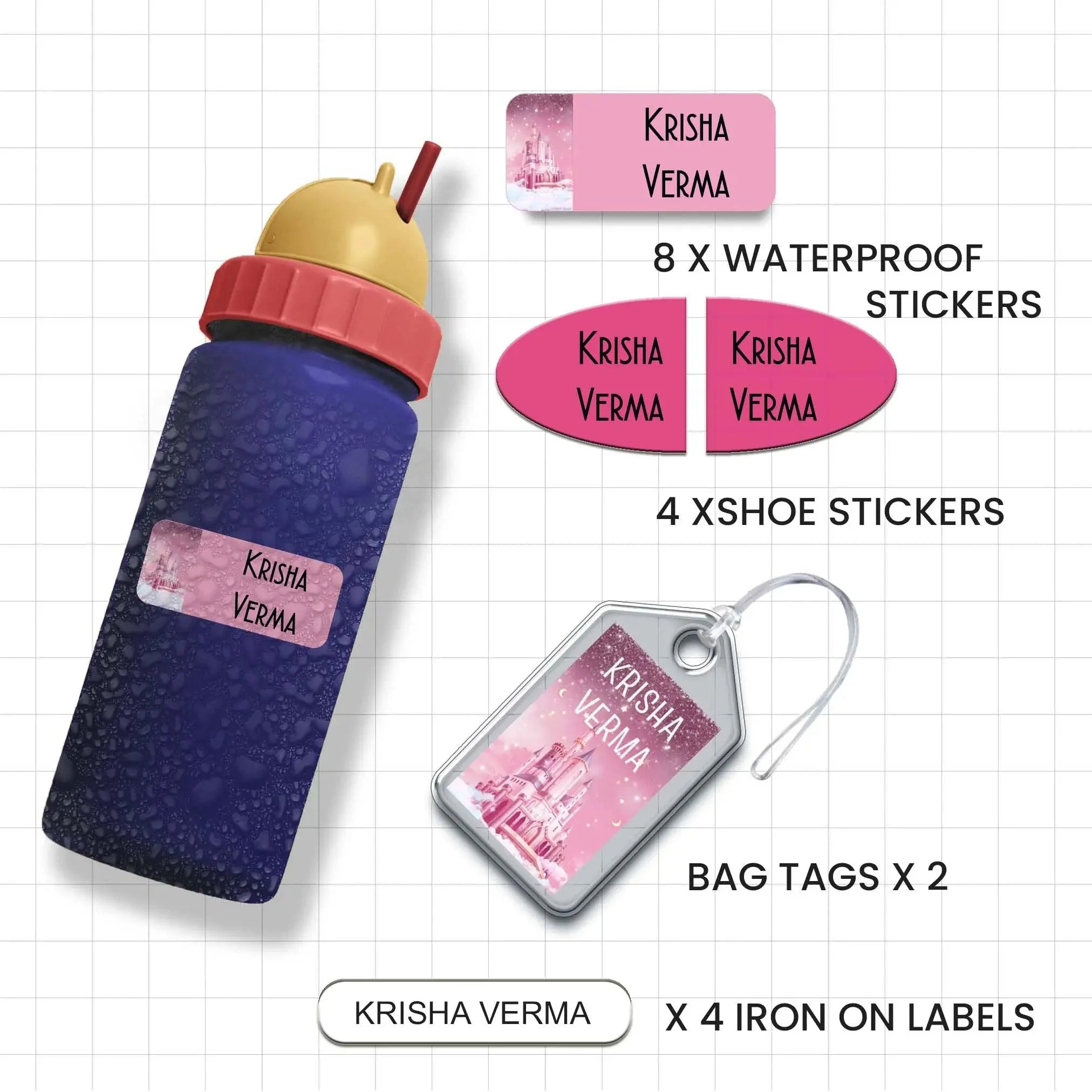 Mini Combo Label Pack - Set of 18 - Image 60