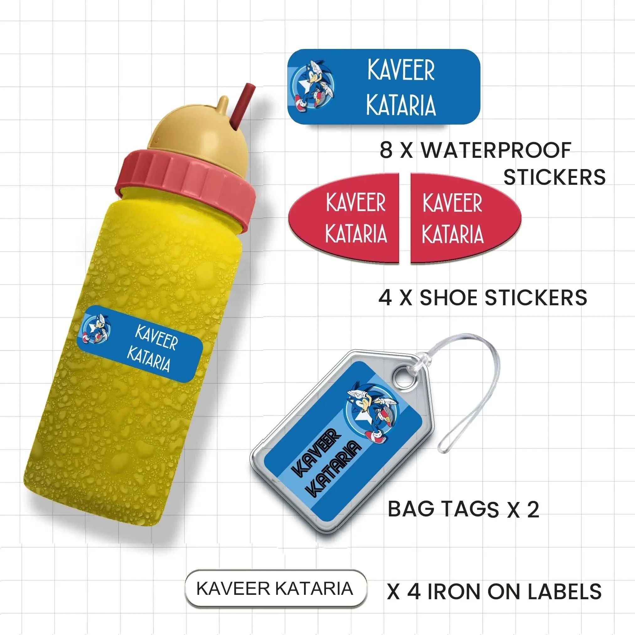Mini Combo Label Pack - Set of 18 - Image 61