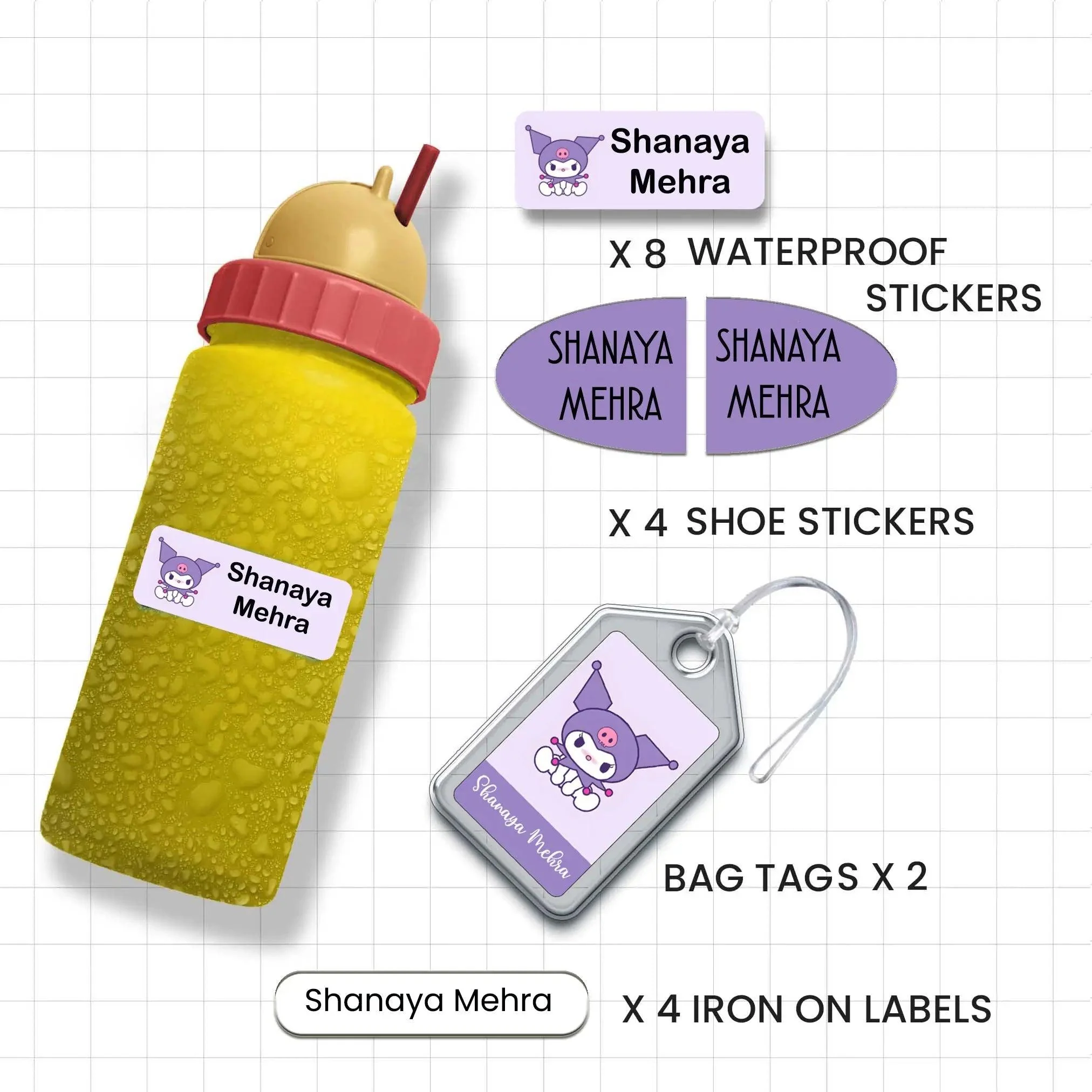 Mini Combo Label Pack - Set of 18 - Image 64