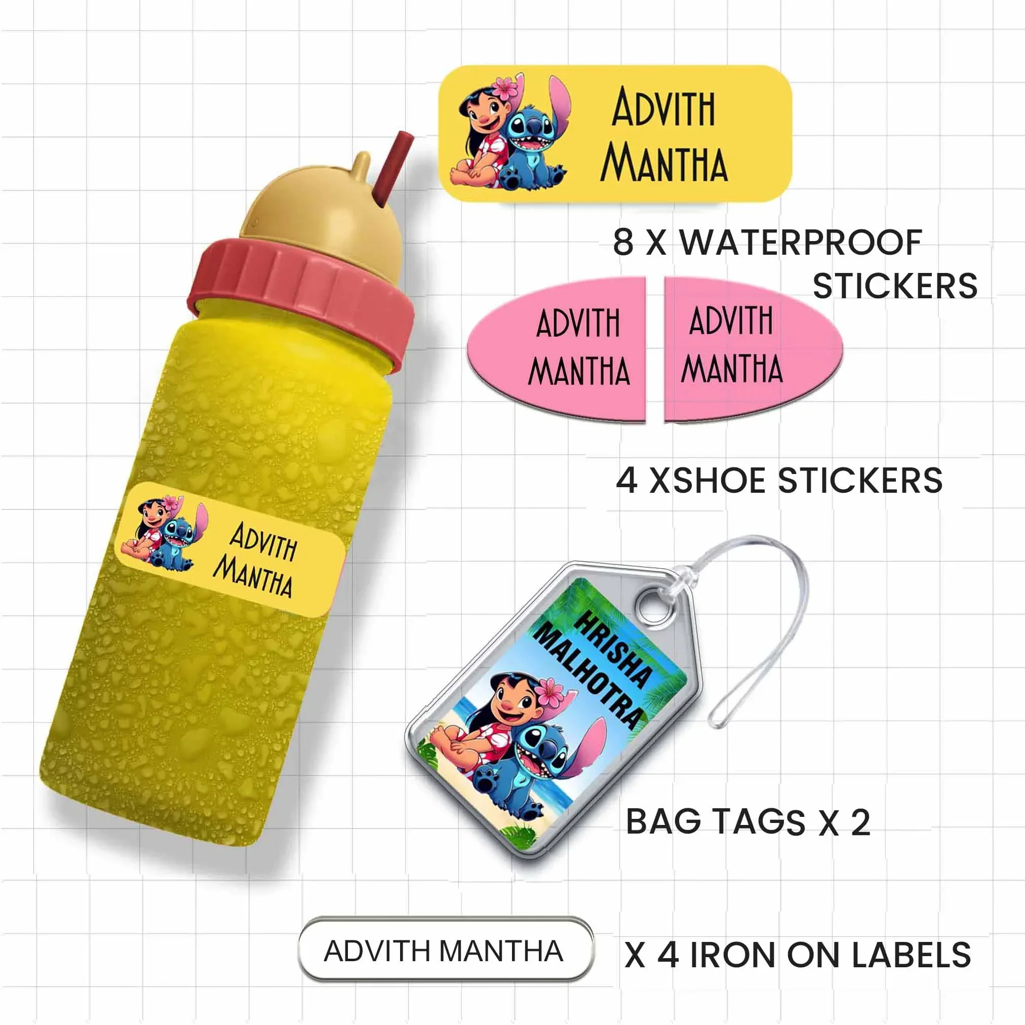 Mini Combo Label Pack - Set of 18 - Image 67