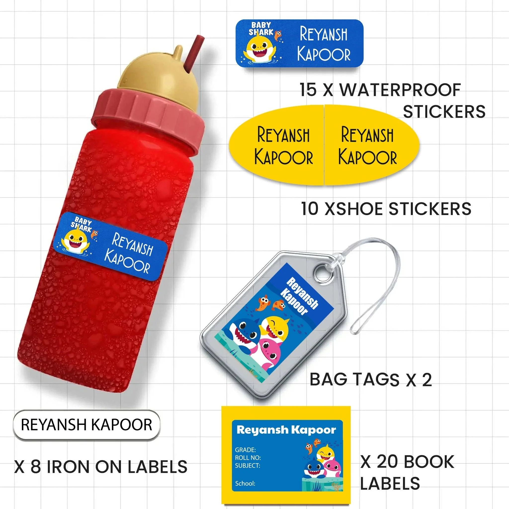 Mini Combo Label Pack - Set of 18 - Image 69