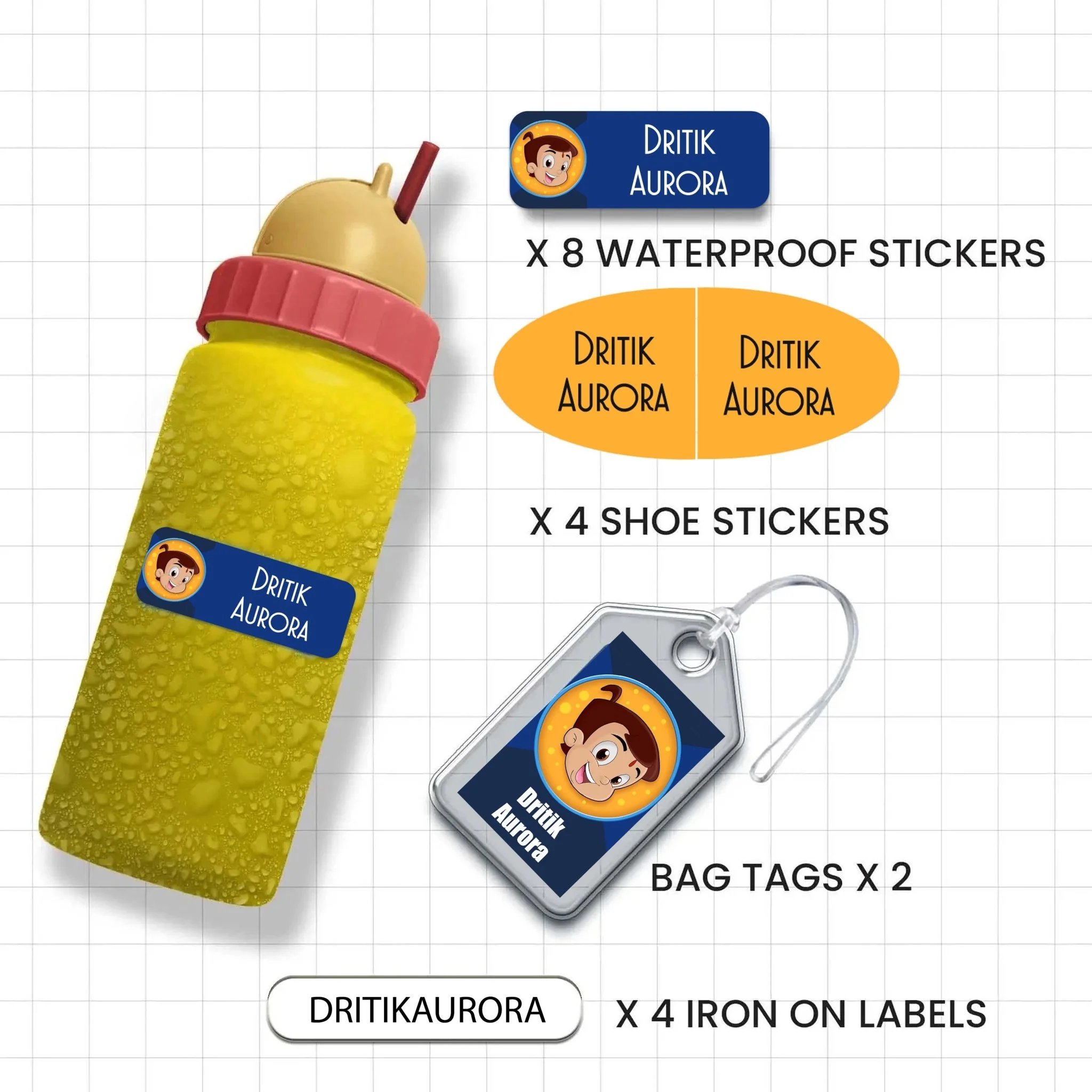Mini Combo Label Pack - Set of 18 - Image 72