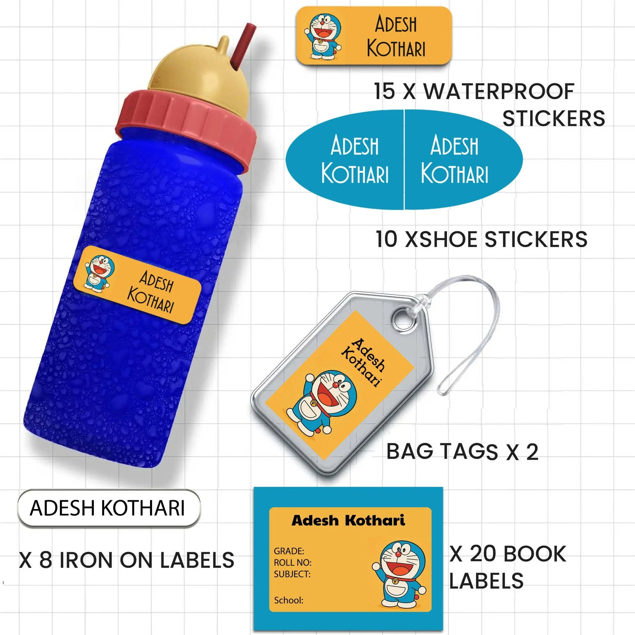 Mini Combo Label Pack - Set of 18 - Image 75