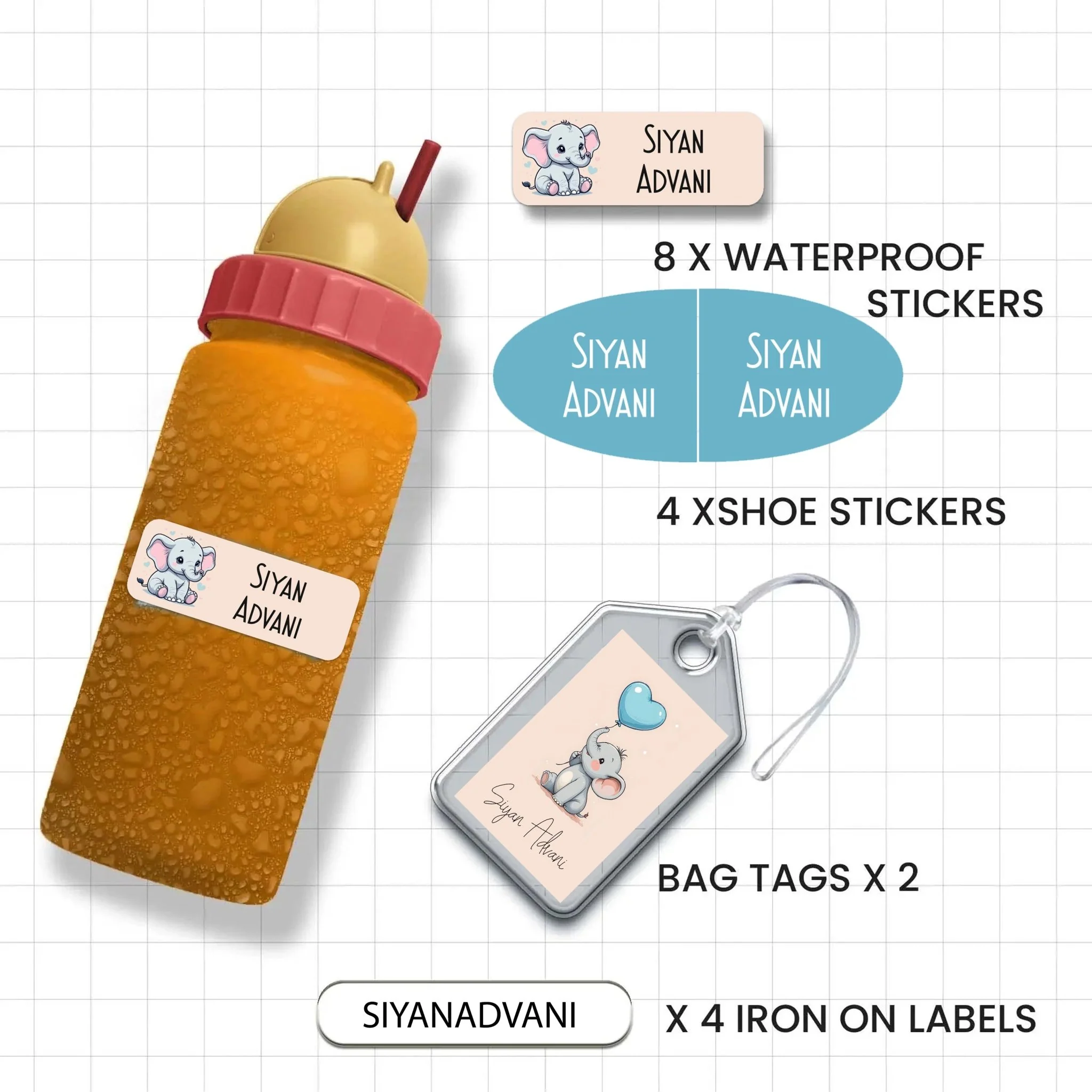Mini Combo Label Pack - Set of 18 - Image 76