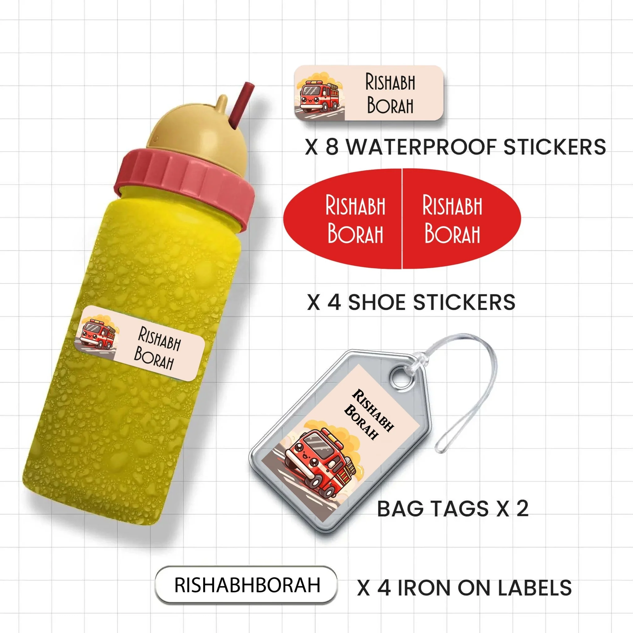 Mini Combo Label Pack - Set of 18 - Image 77