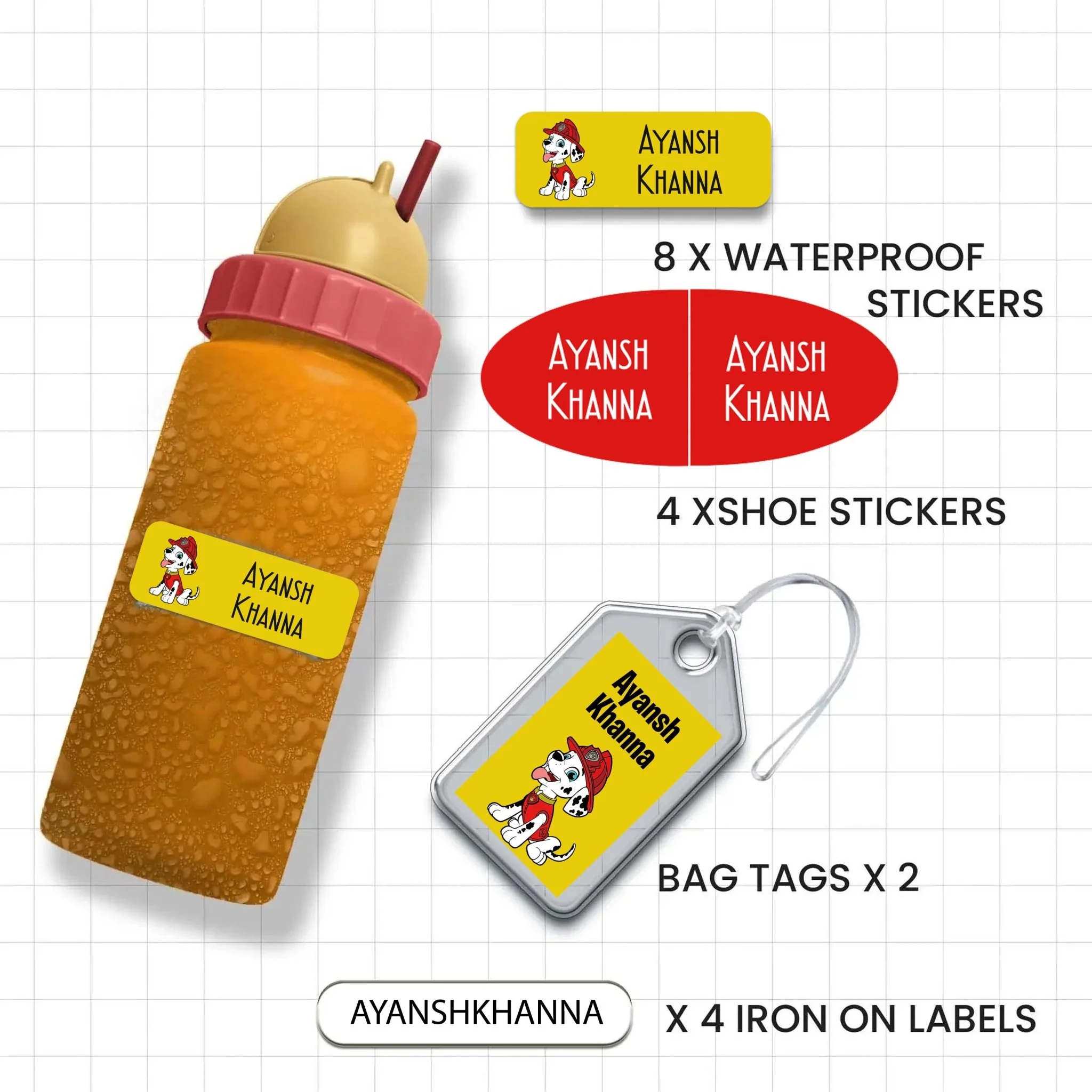 Mini Combo Label Pack - Set of 18 - Image 80