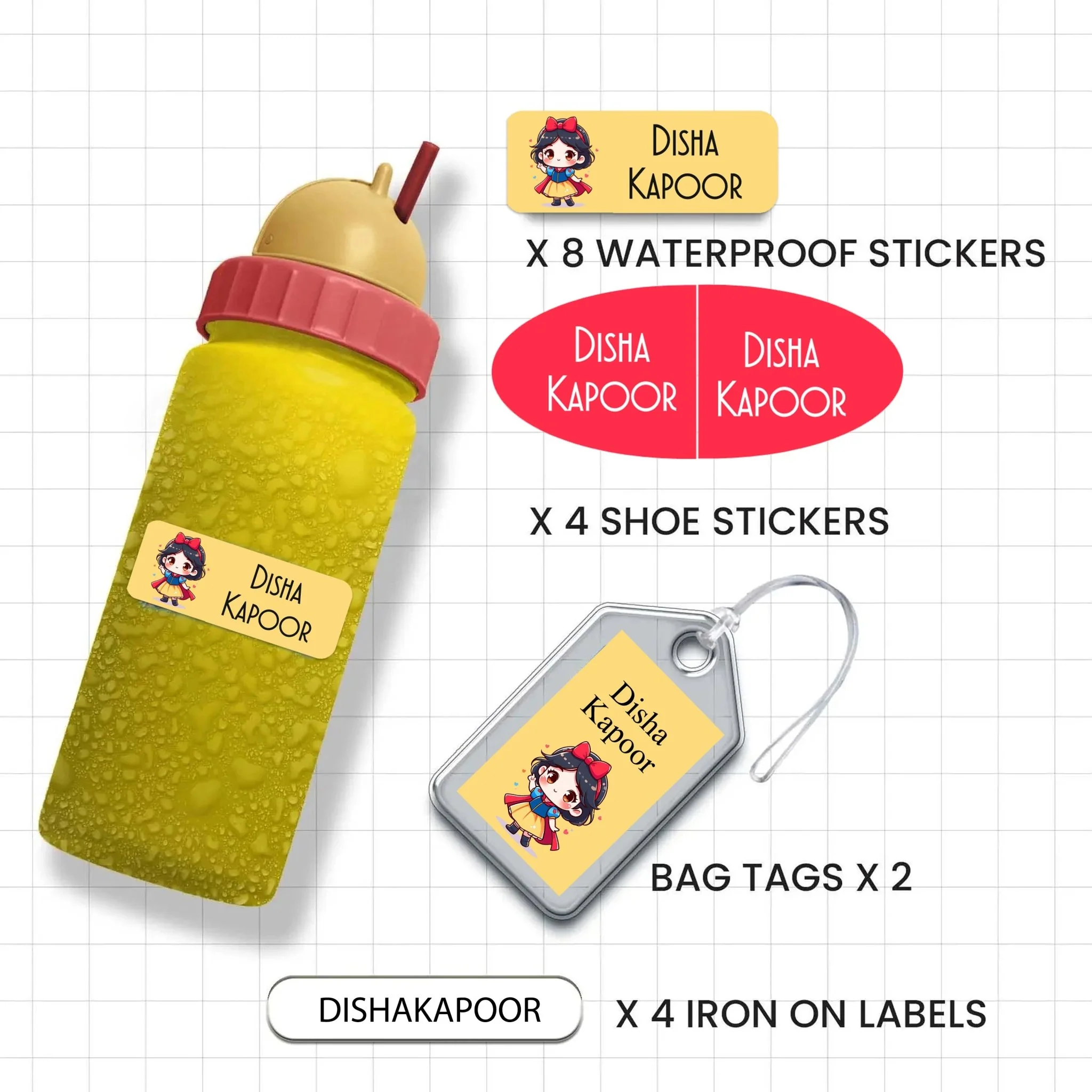Mini Combo Label Pack - Set of 18 - Image 82