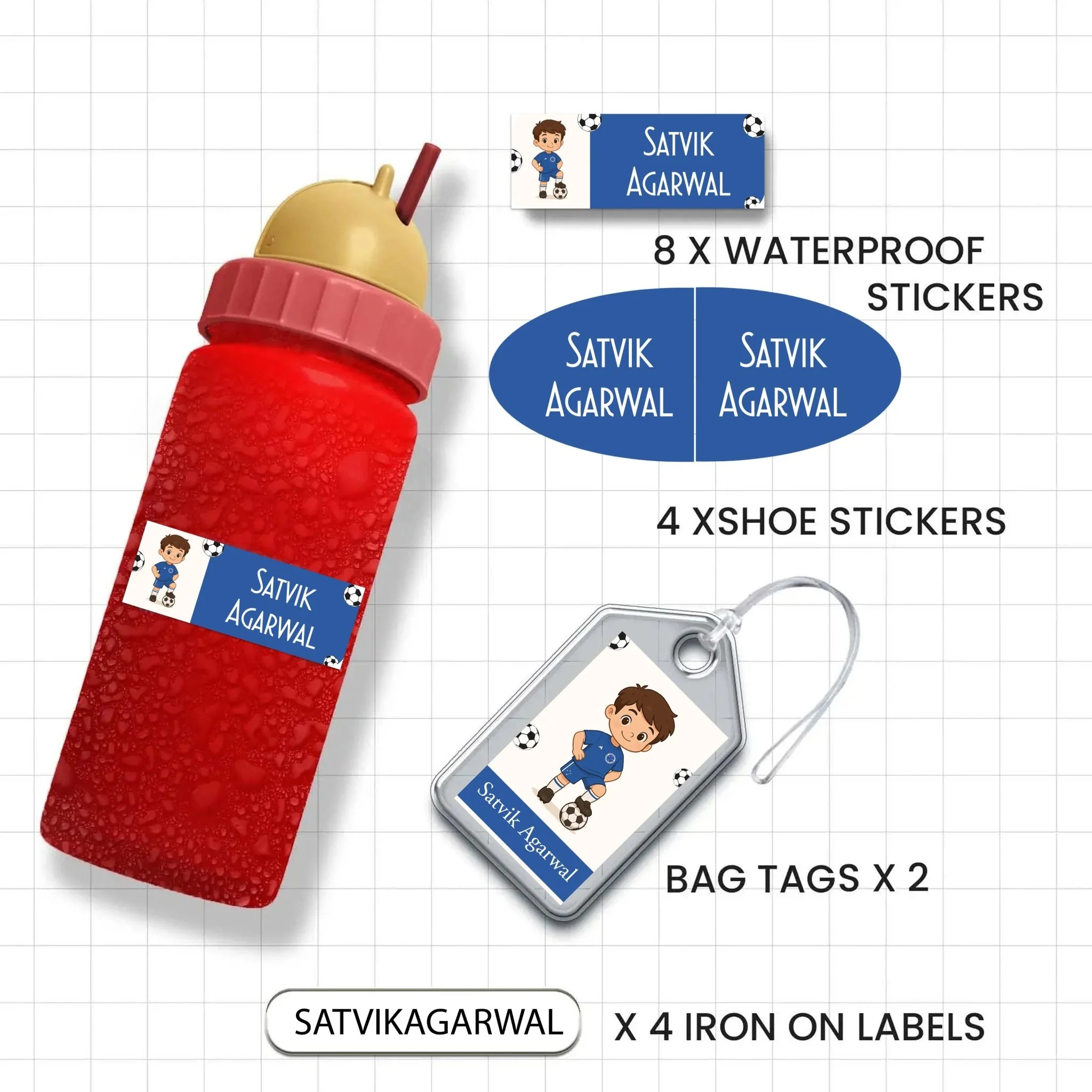 Mini Combo Label Pack - Set of 18 - Image 84