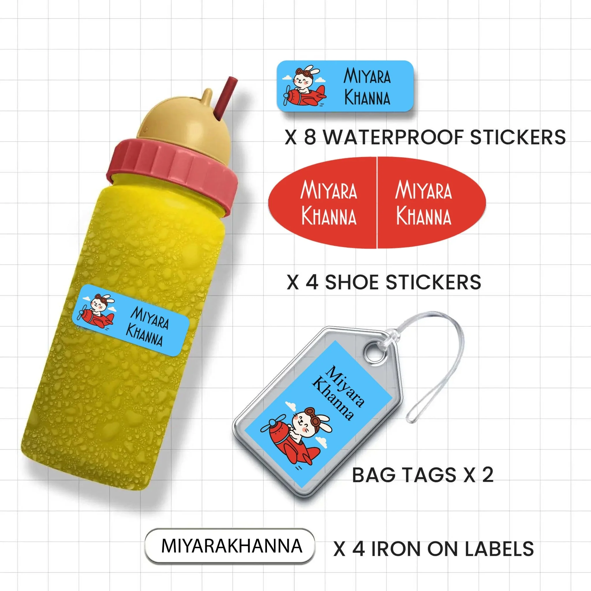 Mini Combo Label Pack - Set of 18 - Image 86