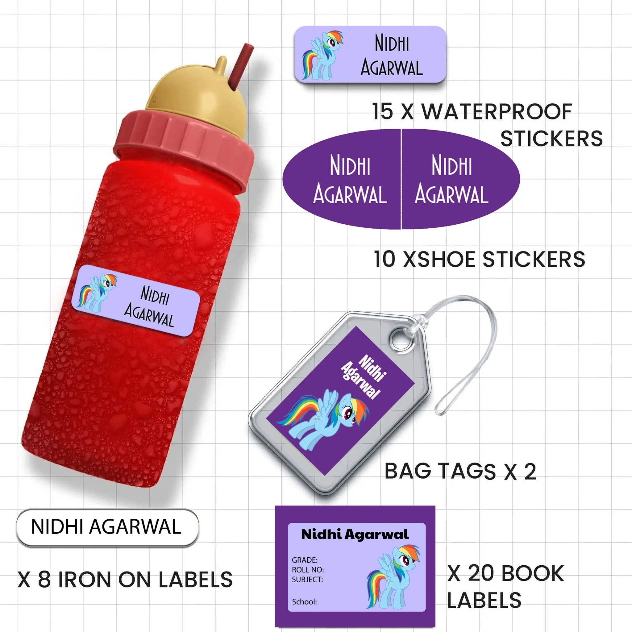 Mini Combo Label Pack - Set of 18 - Image 90