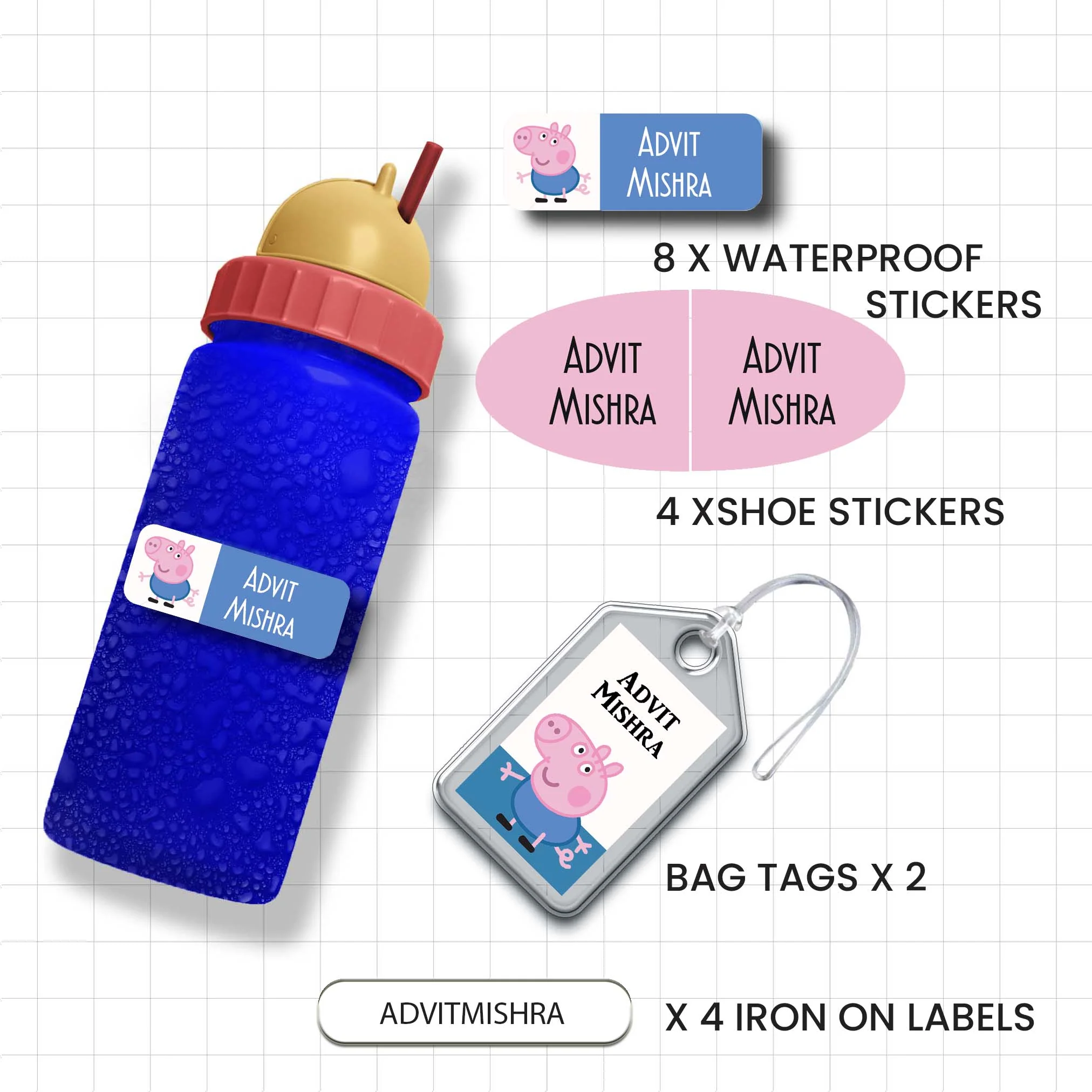 Mini Combo Label Pack - Set of 18 - Image 94