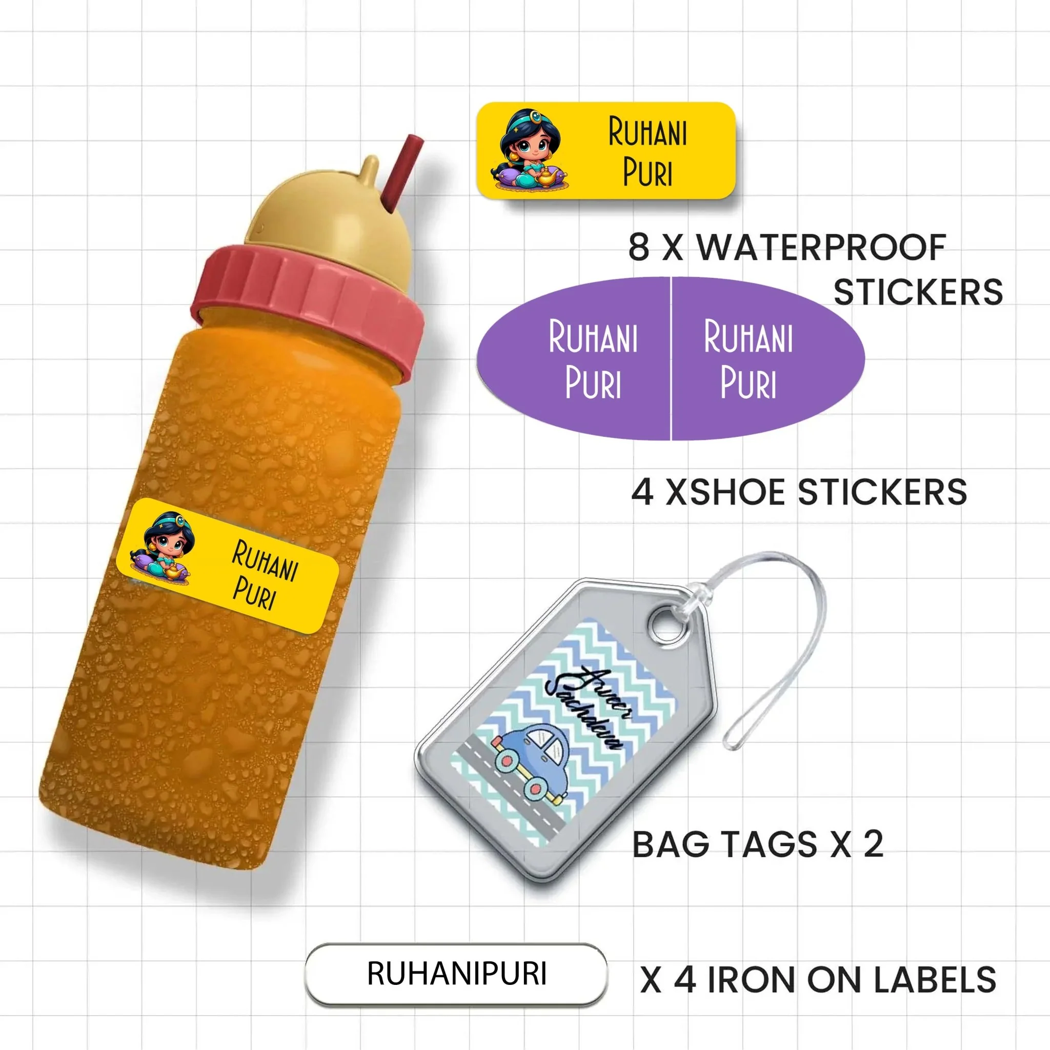 Mini Combo Label Pack - Set of 18 - Image 95