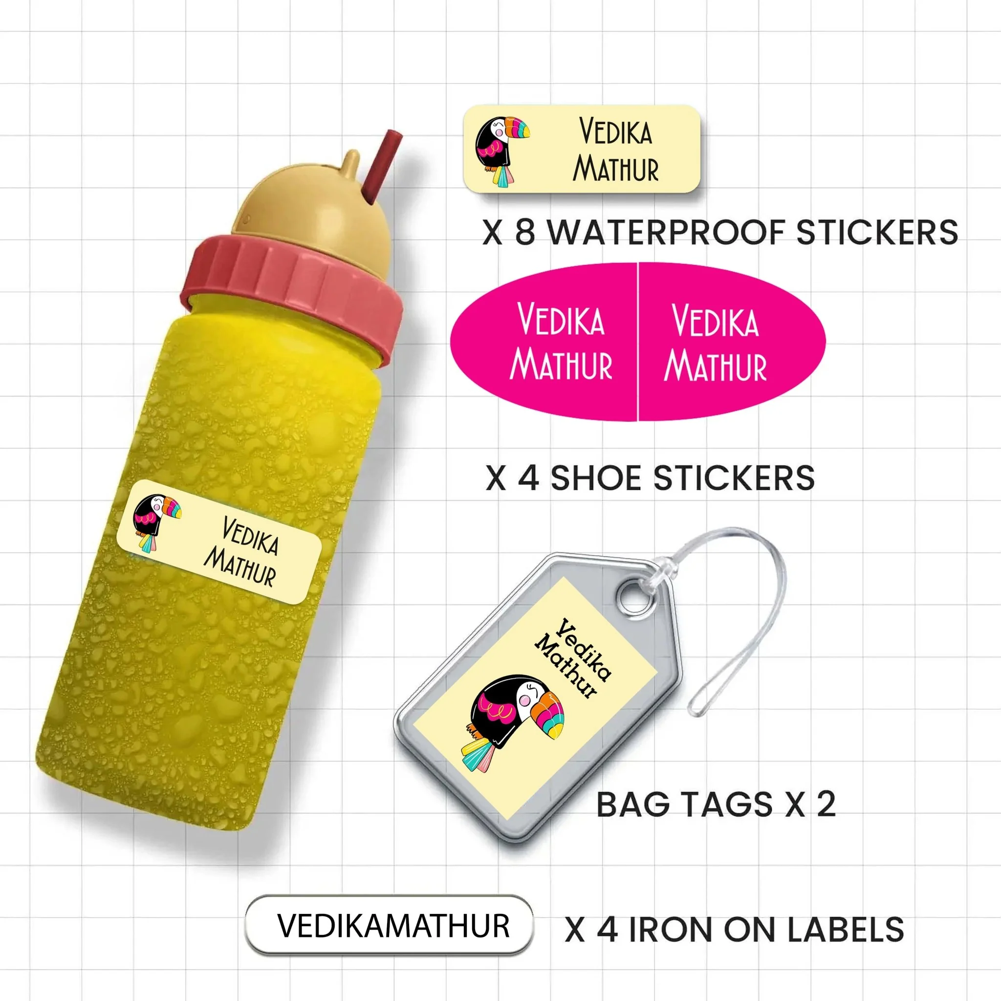 Mini Combo Label Pack - Set of 18 - Image 97