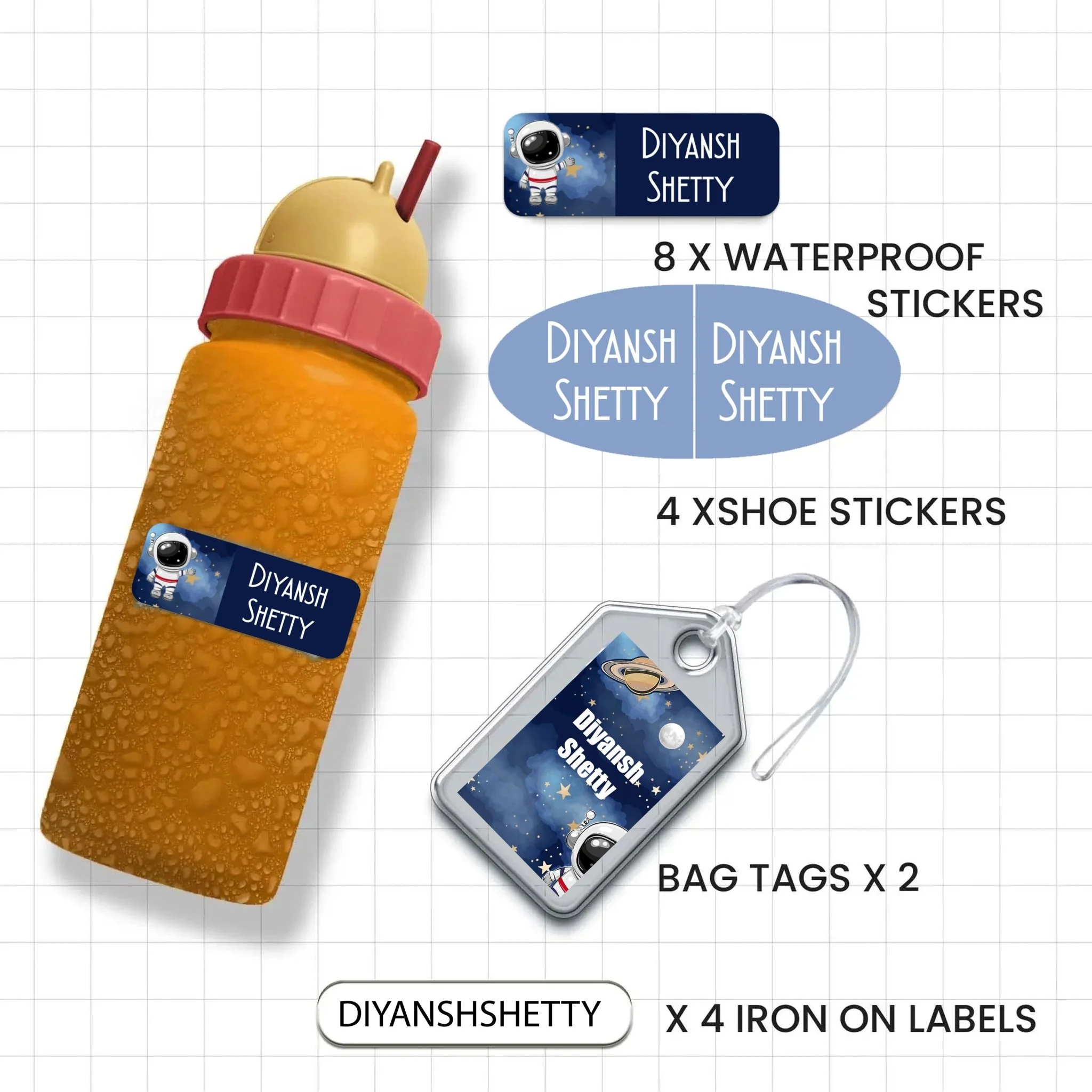Mini Combo Label Pack - Set of 18 - Image 98