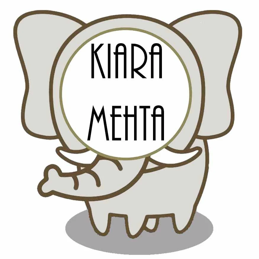 Waterproof Personalised Custom Shape Stickers - Baby Elephant Shape - Set of 25