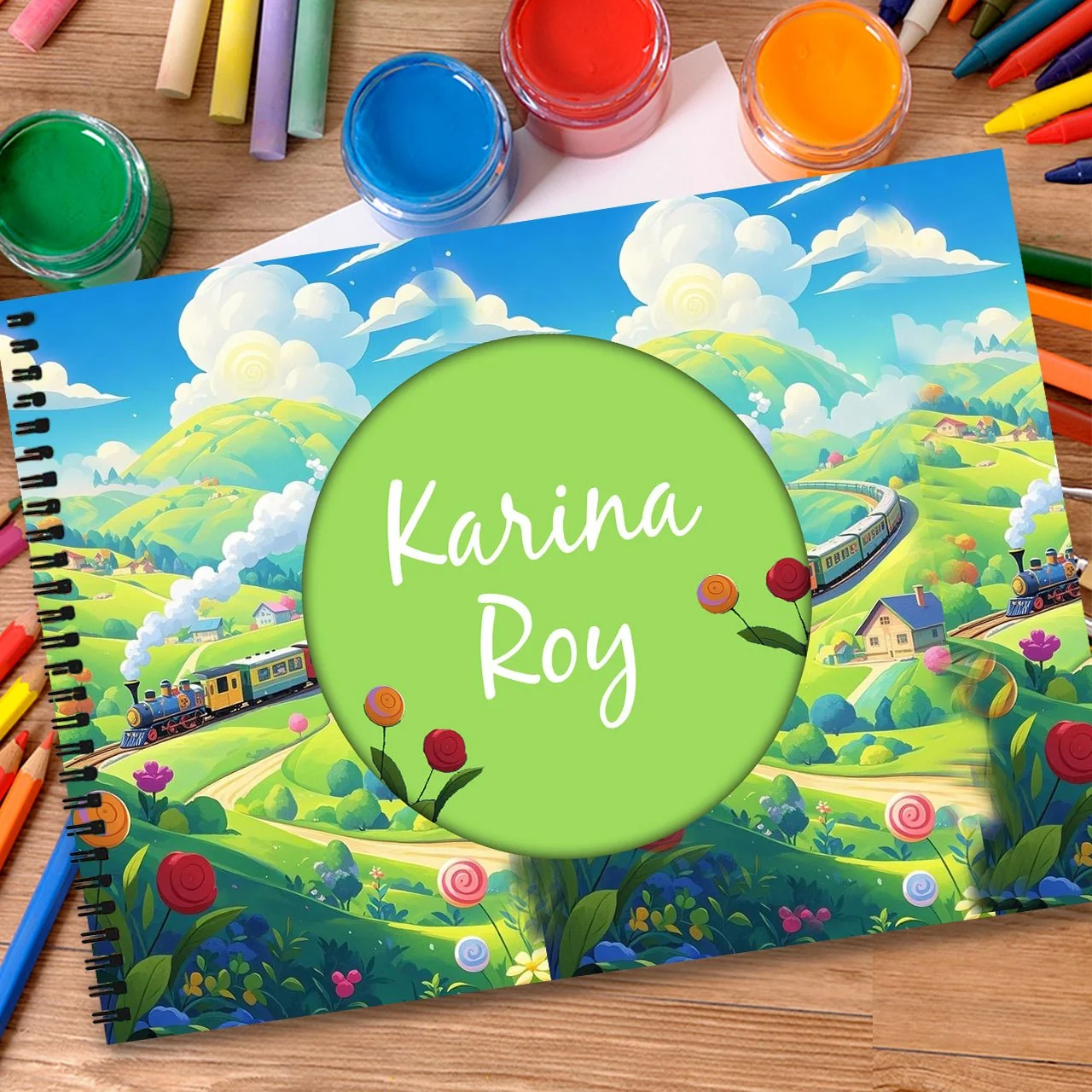 Personalised Drawing Book - Image 6