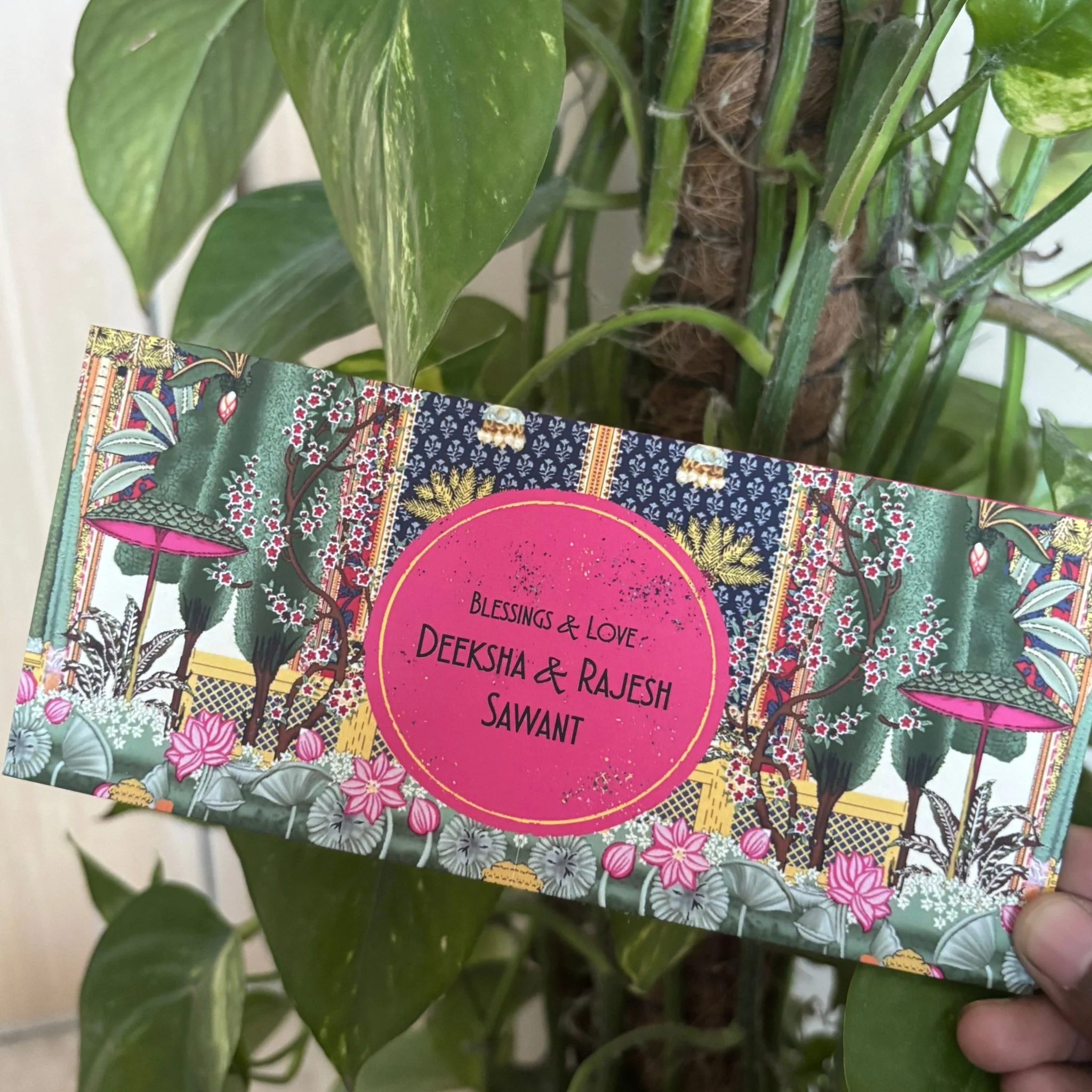 Personalised Money Envelopes - Colour Burst - Image 2