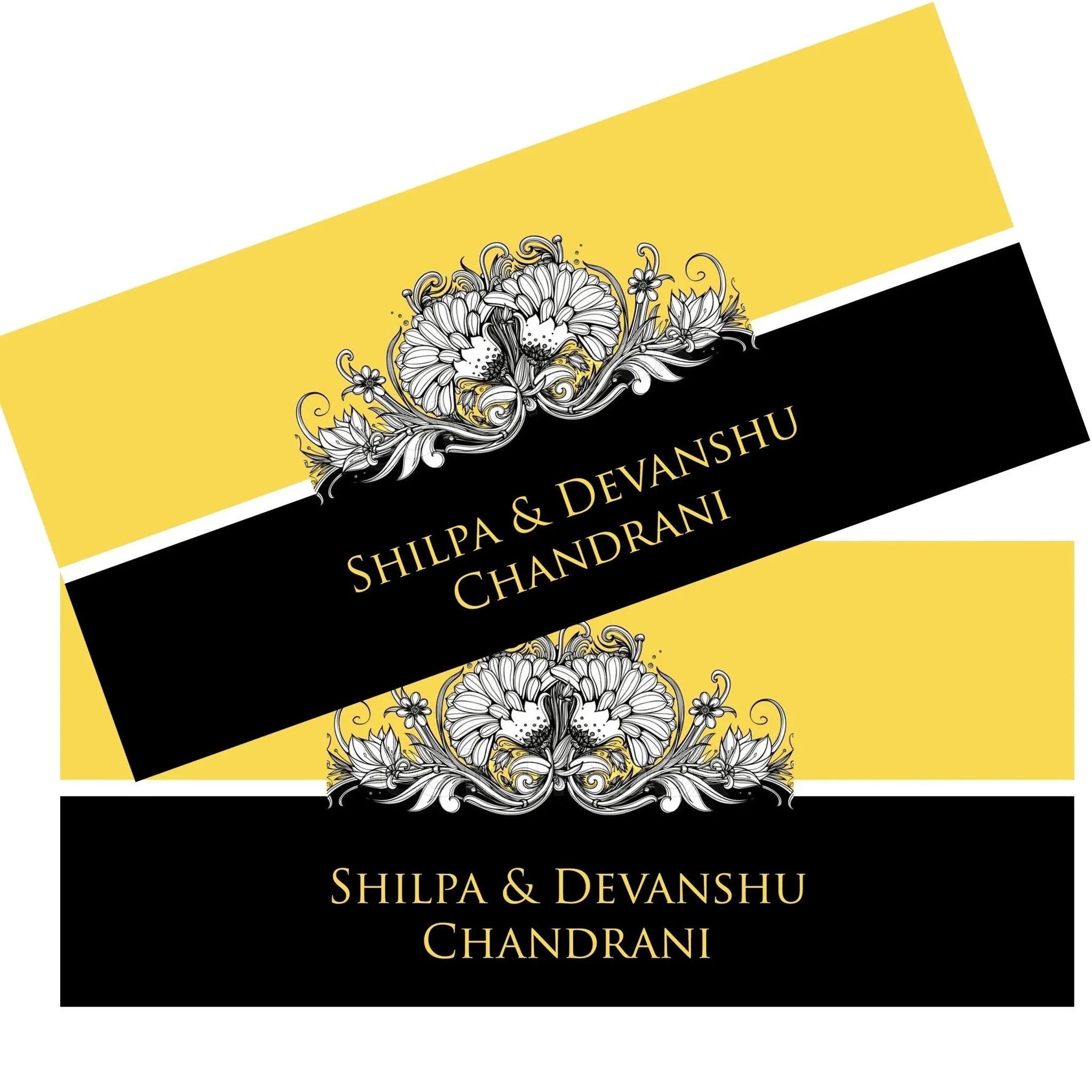 Personalised Money Envelopes - Contrast Floral Theme - Image 4