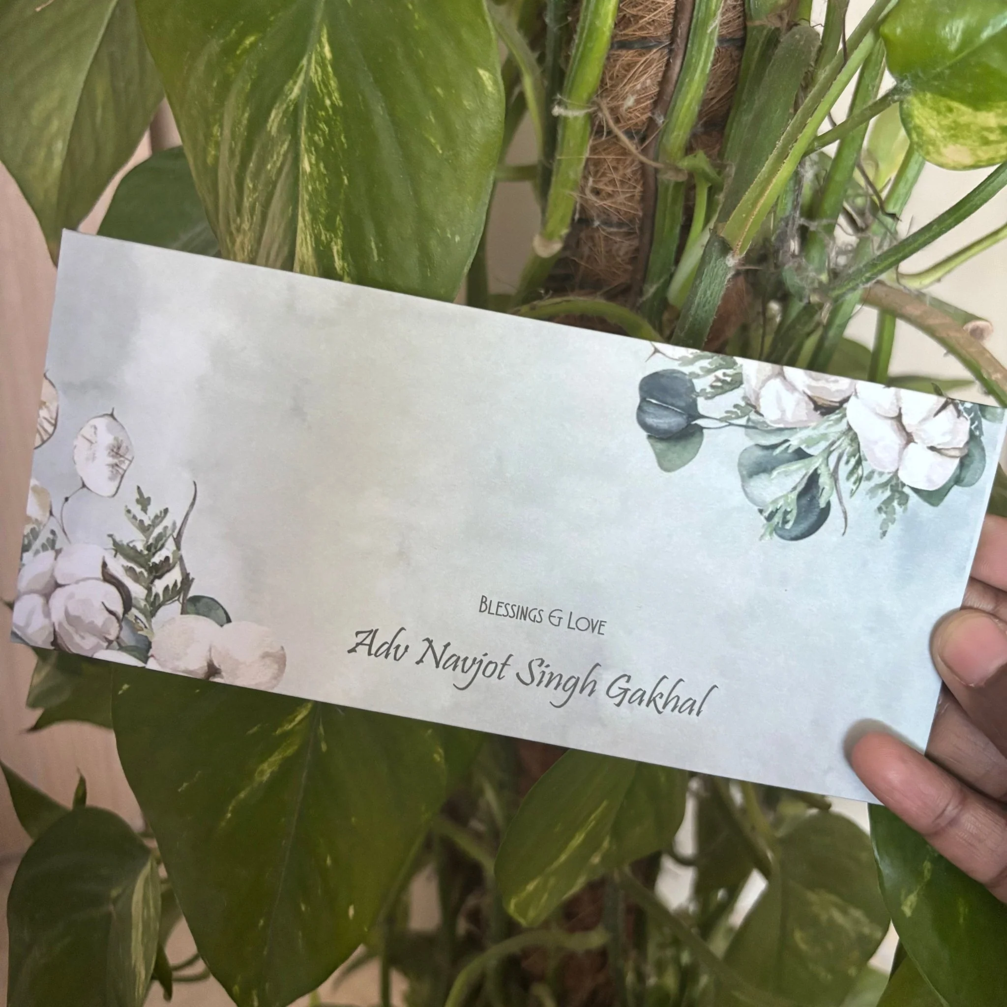 Personalised Money Envelopes - Green Haven - Image 2