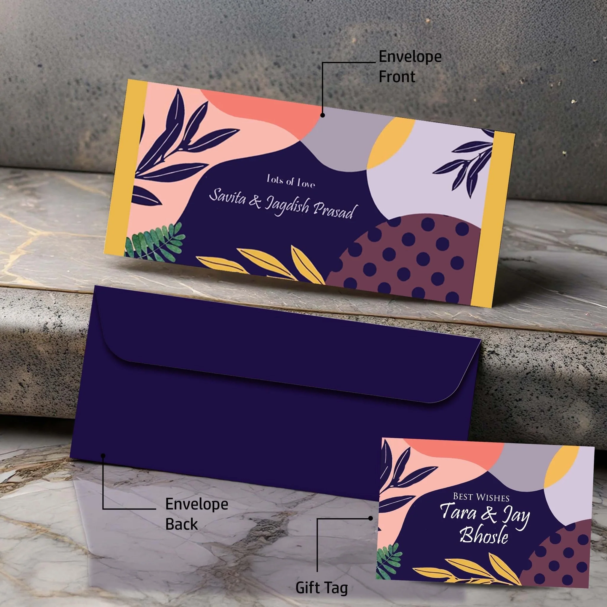 Personalised Money Envelopes - Nature Theme - Image 3