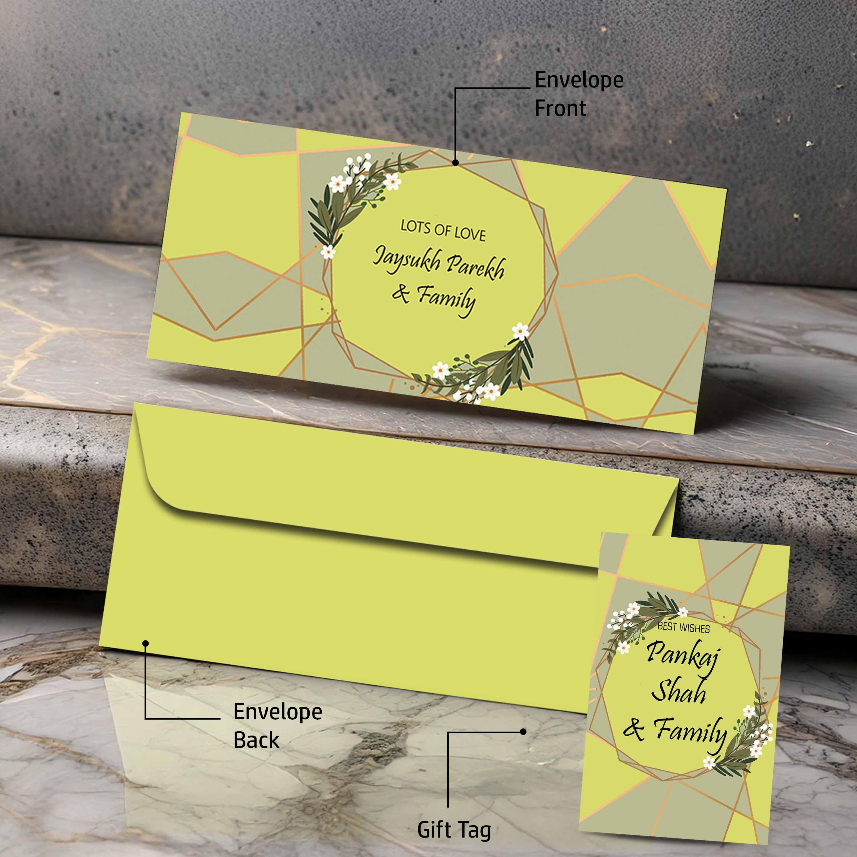 Personalised Money Envelopes - Reef Theme - Image 3