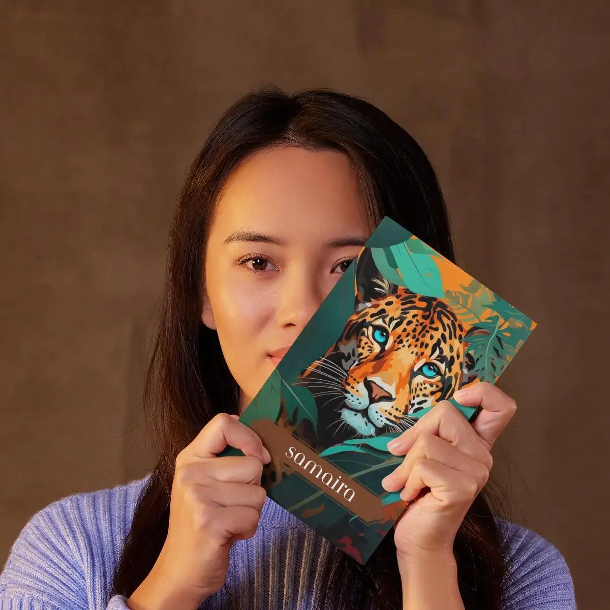 Personalised Notebook - A5 size - Roar of Focus Design - Image 3